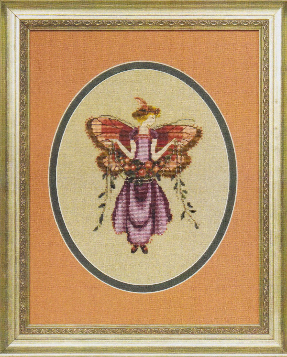 Mirabilia Nora Corbett Thanksgiving Harvest Fairy cross stitch pattern