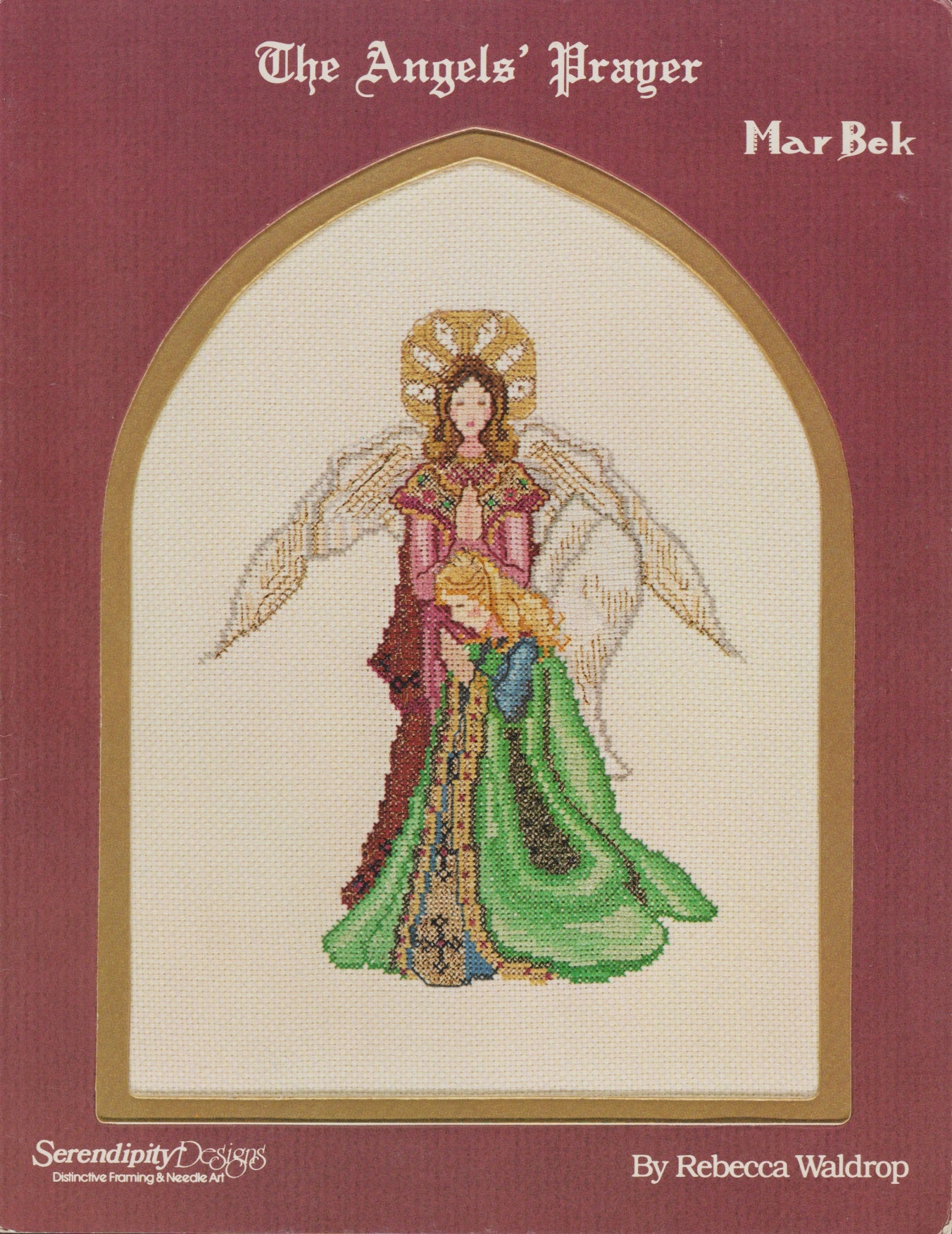 Serendipity Designs The Angels Prayer cross stitch pattern