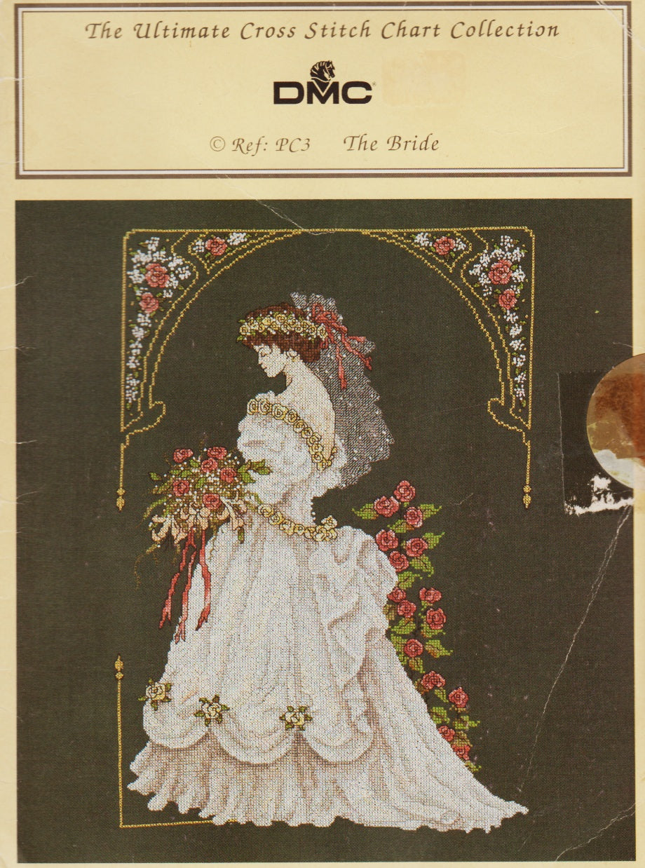 DMC The Bride PC3 cross stitch pattern