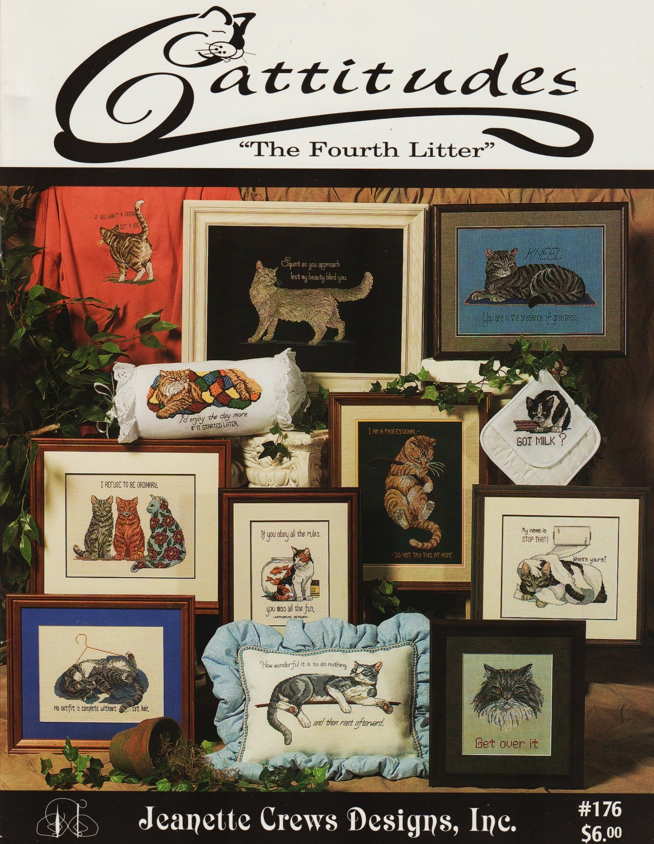 Jeanette Crews The Fourth Litter 176 cross stitch pattern