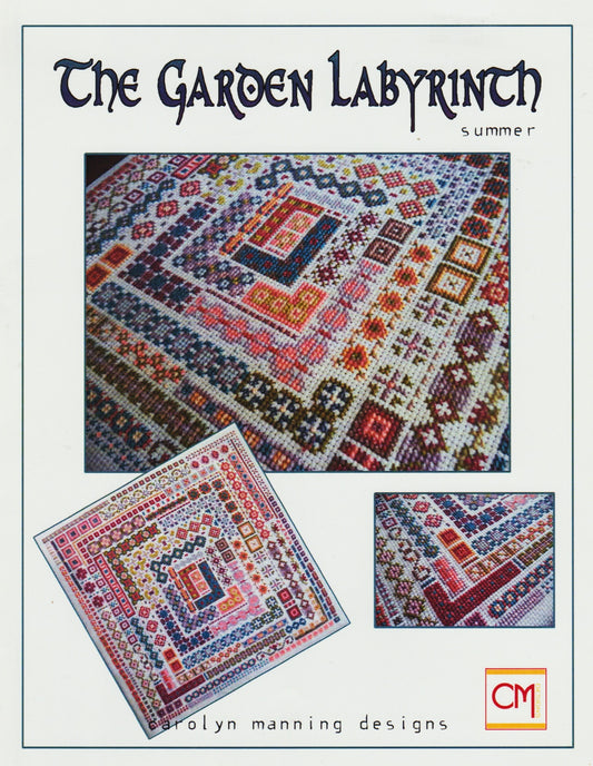 Carolyn Manning Designs The Garden Labyrinth Summer cross stitch pattern