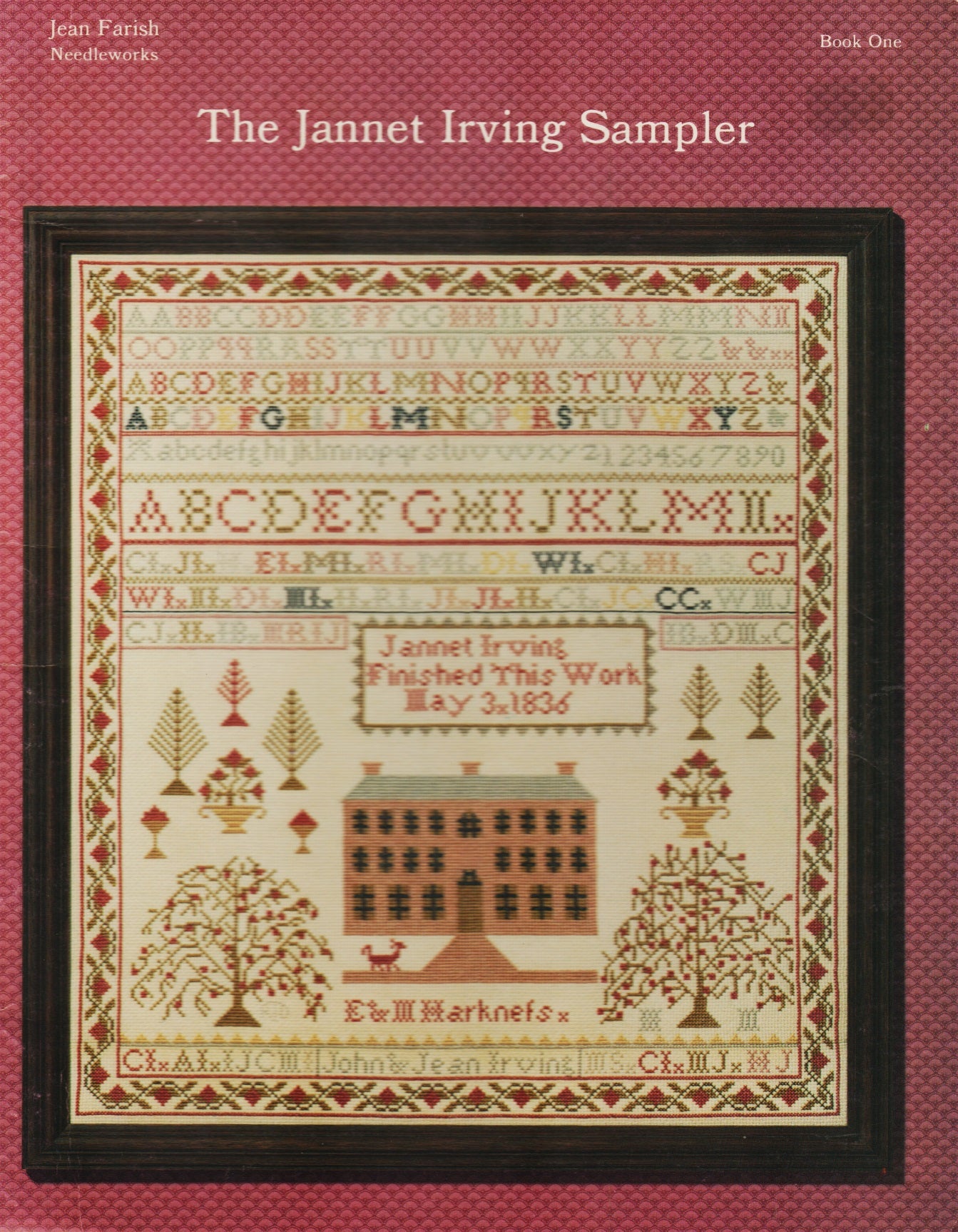 Jean Farish The Jannet Irving Sampler 1 cross stitch pattern