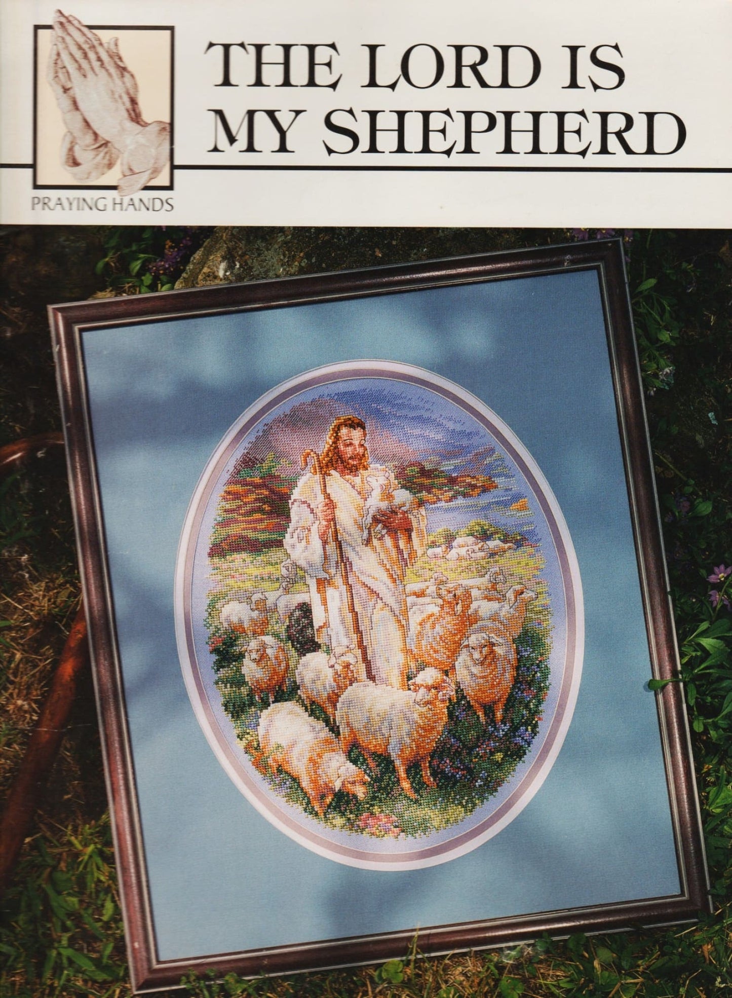Praying Hands The Lord Is My Shepherd 24010 cross stitch pattern