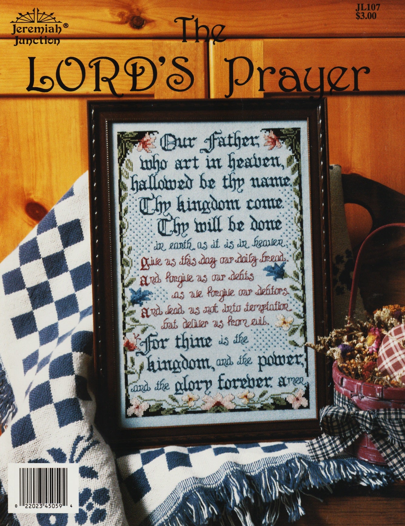 Jeremiah Junction The Lord's Prayer JL107 cross stitch pattern