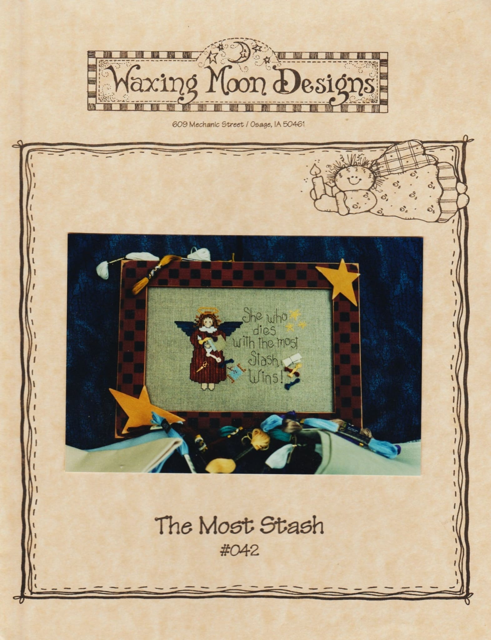 The Most Stash pattern Sandra's Stitch Stash