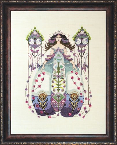 Mirabilia The Muse MD191 cross stitch pattern