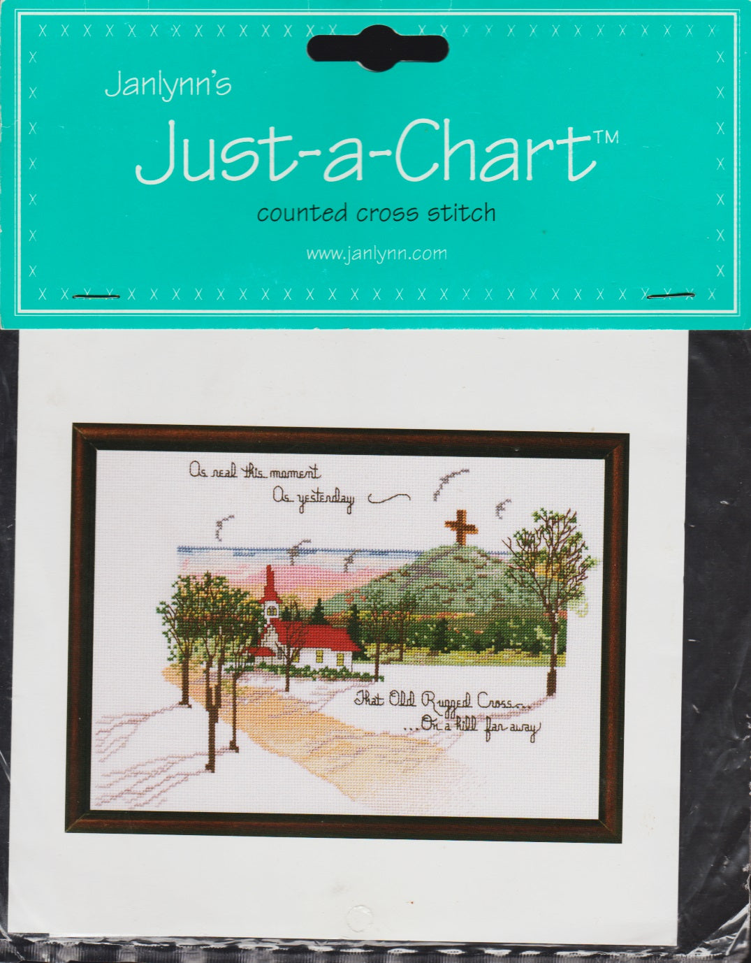JanLynn The Old Rugged Cross 191-0400 cross stitch pattern
