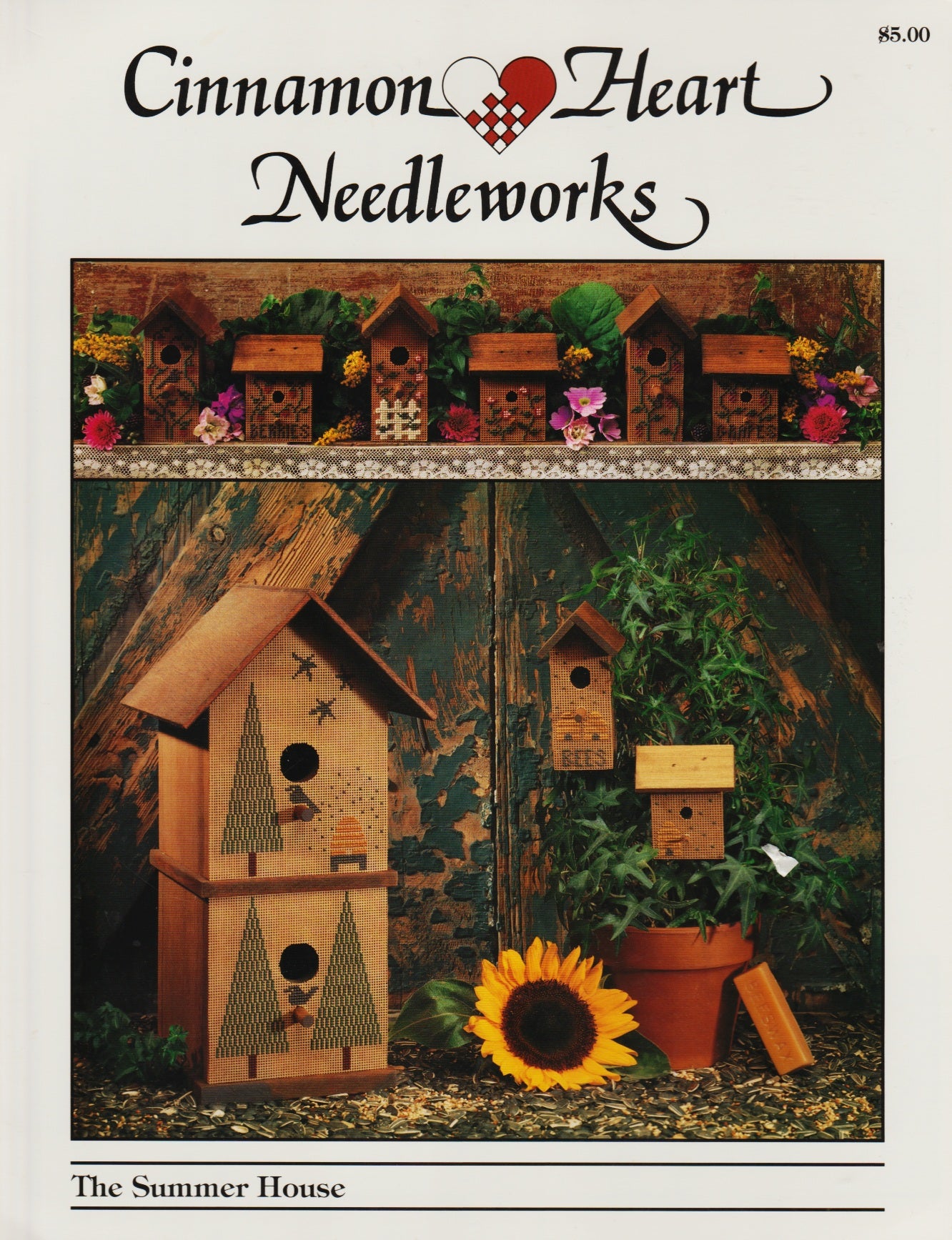 Cinnamon Heart Needleworks The Summer House cross stitch pattern
