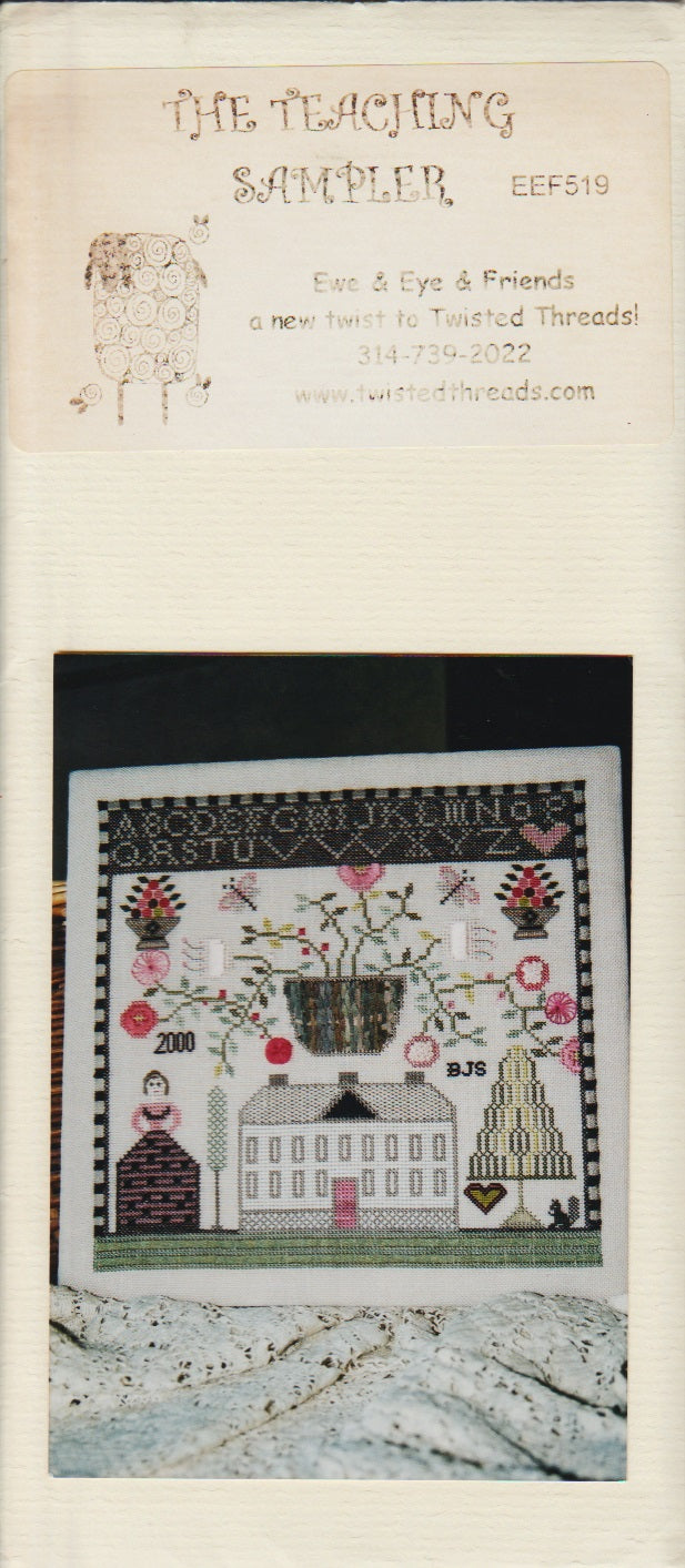 Ewe & Eye The Teaching Sampler EEF519 cross stitch pattern
