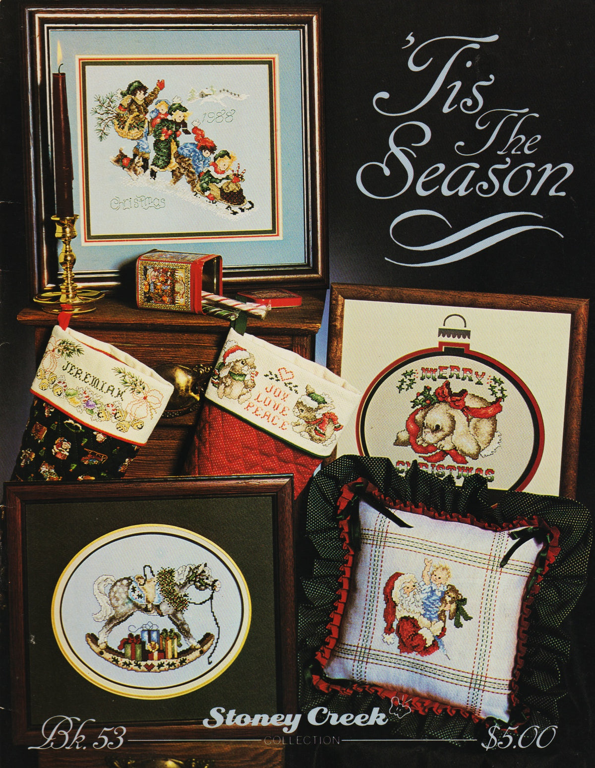 Stoney Creek 'Tis The Season BK53 Christmas cross stitch pattern