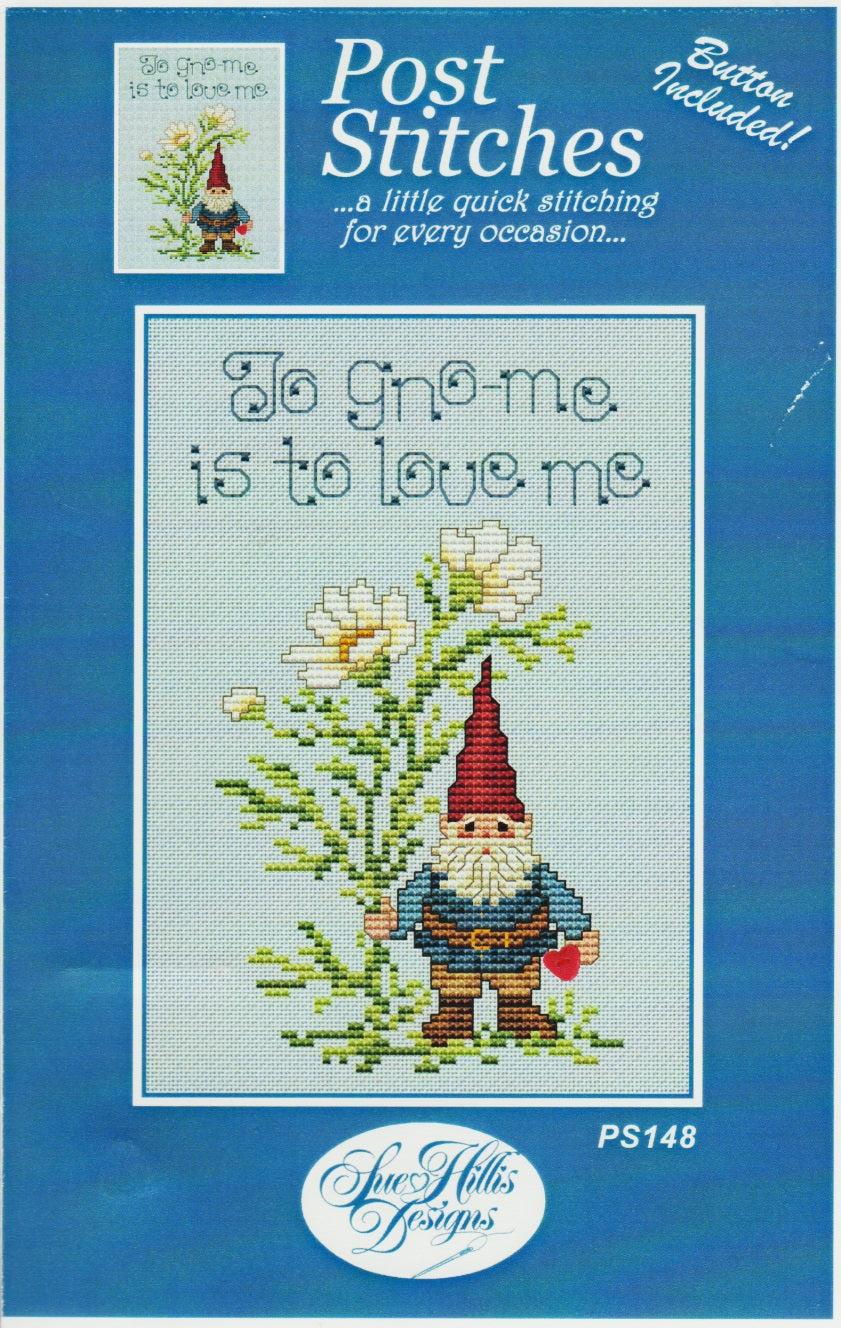 Sue Hillis To Gno-Me PS148 cross stitch pattern