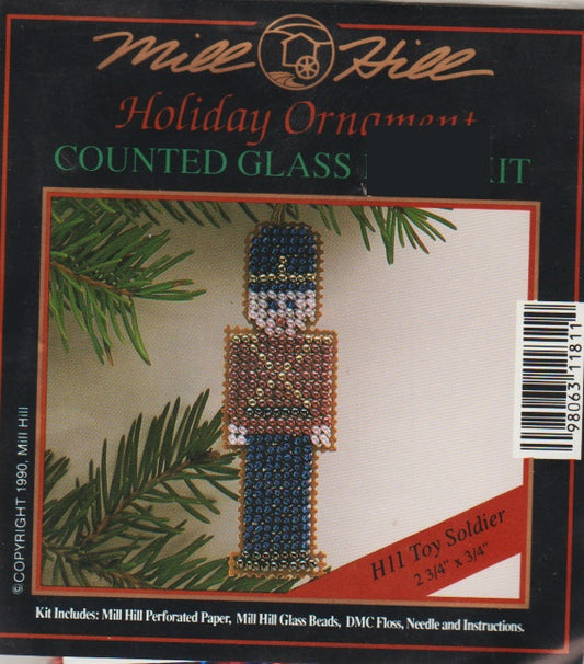 Mill Hill Toy Soldier H11 beaded cross stitch kit