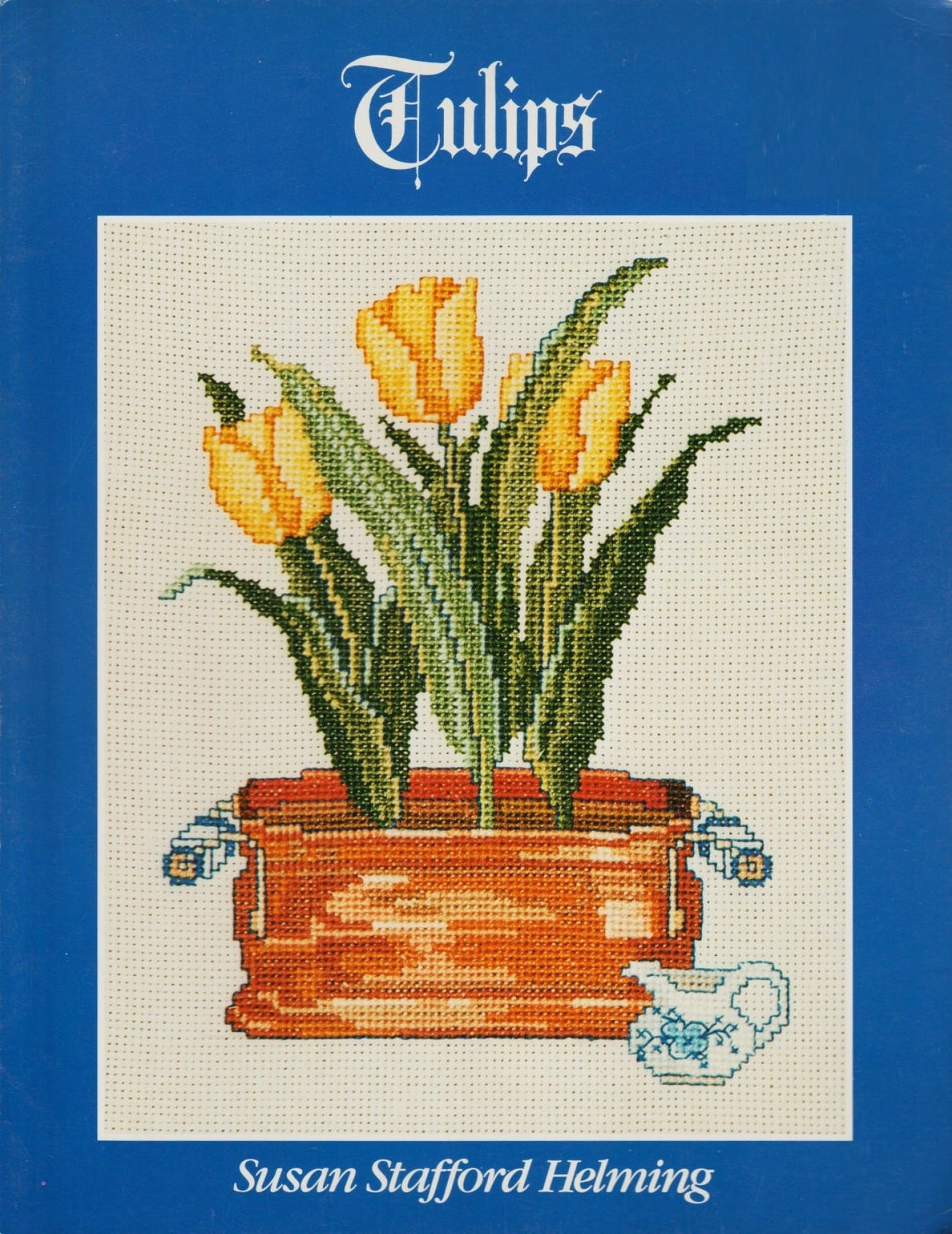 Helmsford Designs Tulips cross stitch flower pattern