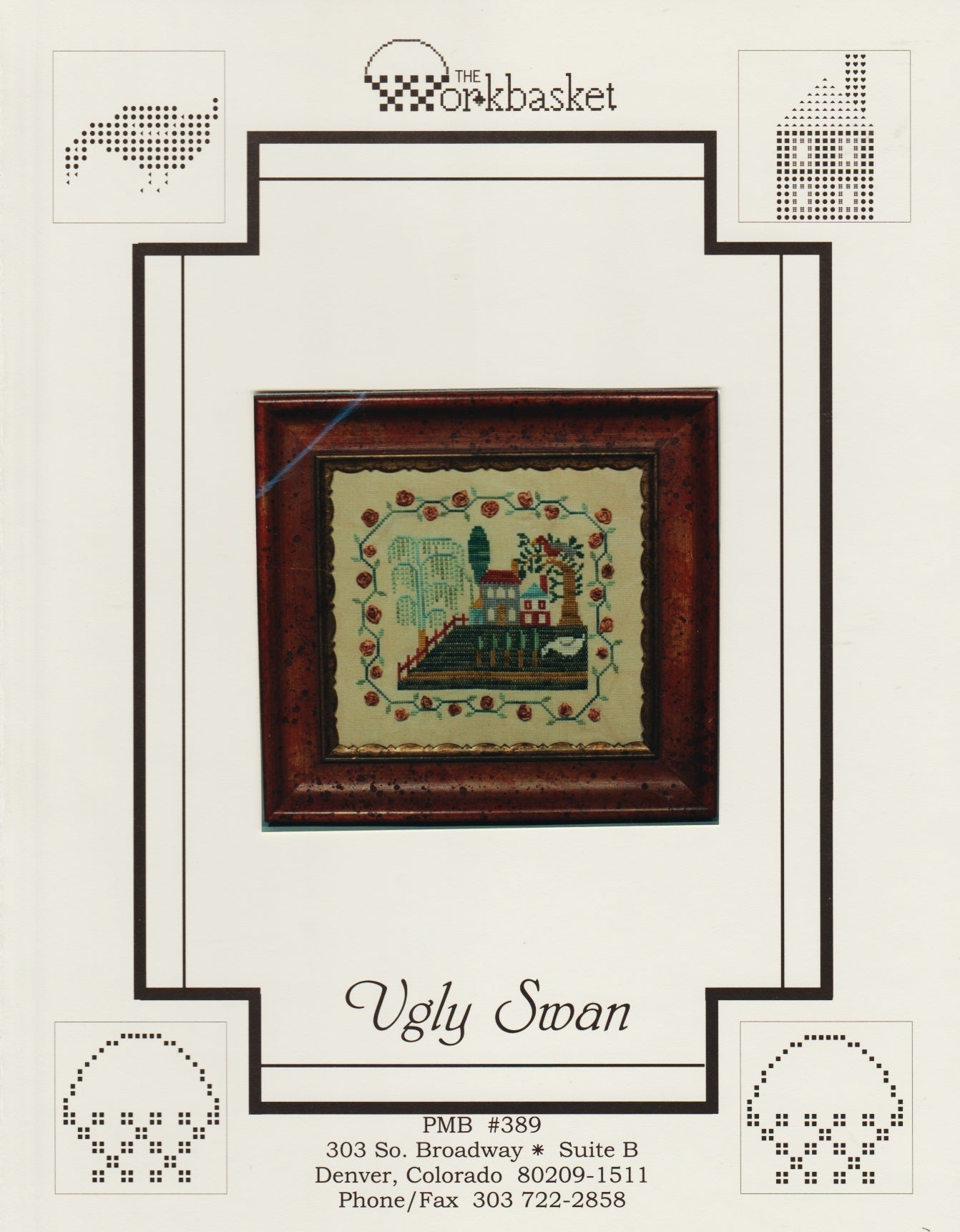 The Workbasket Ugly Swan PMB-389 cross stitch pattern