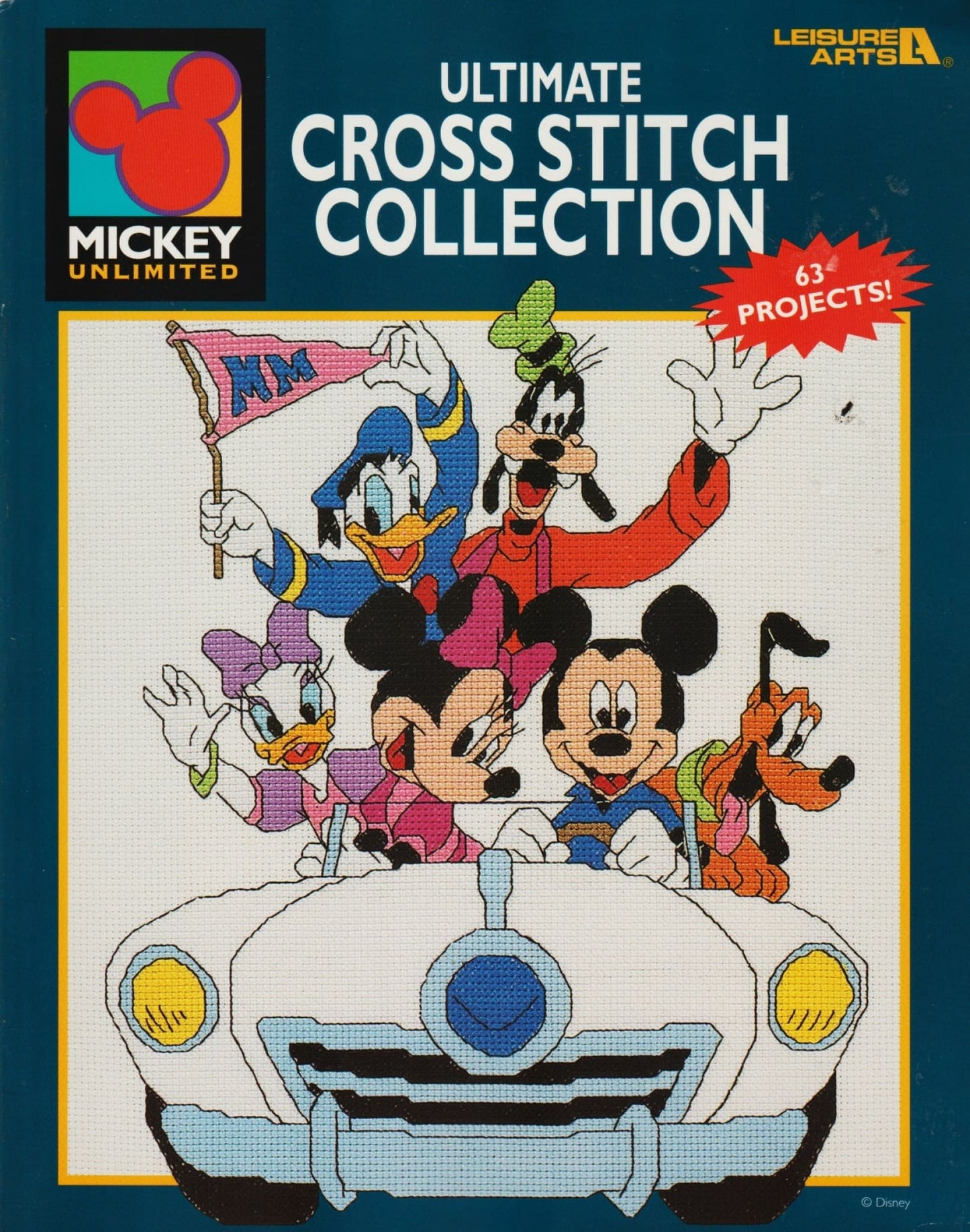 Leisure Arts Ultimate Collection Mickey Nouse Unlimited 3047 cross stitch pattern