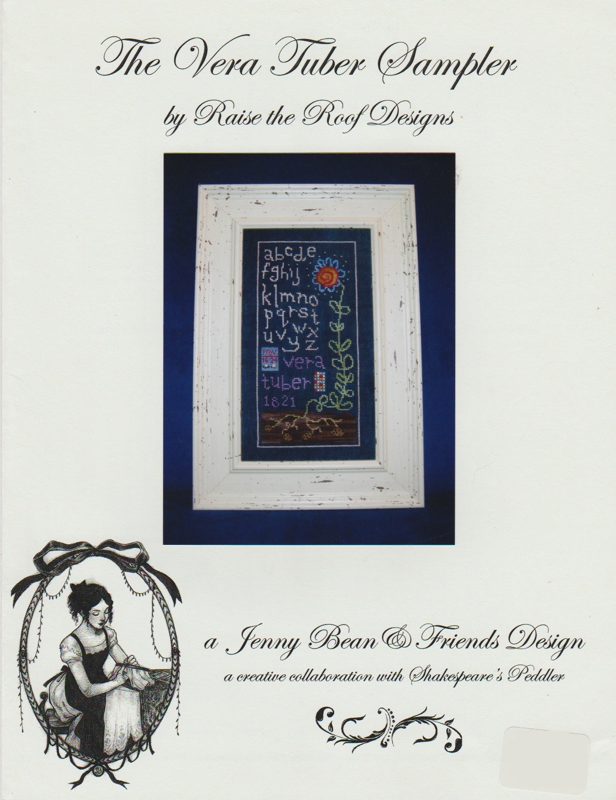Jenny Bean Vera Tuber Sampler cross stitch pattern