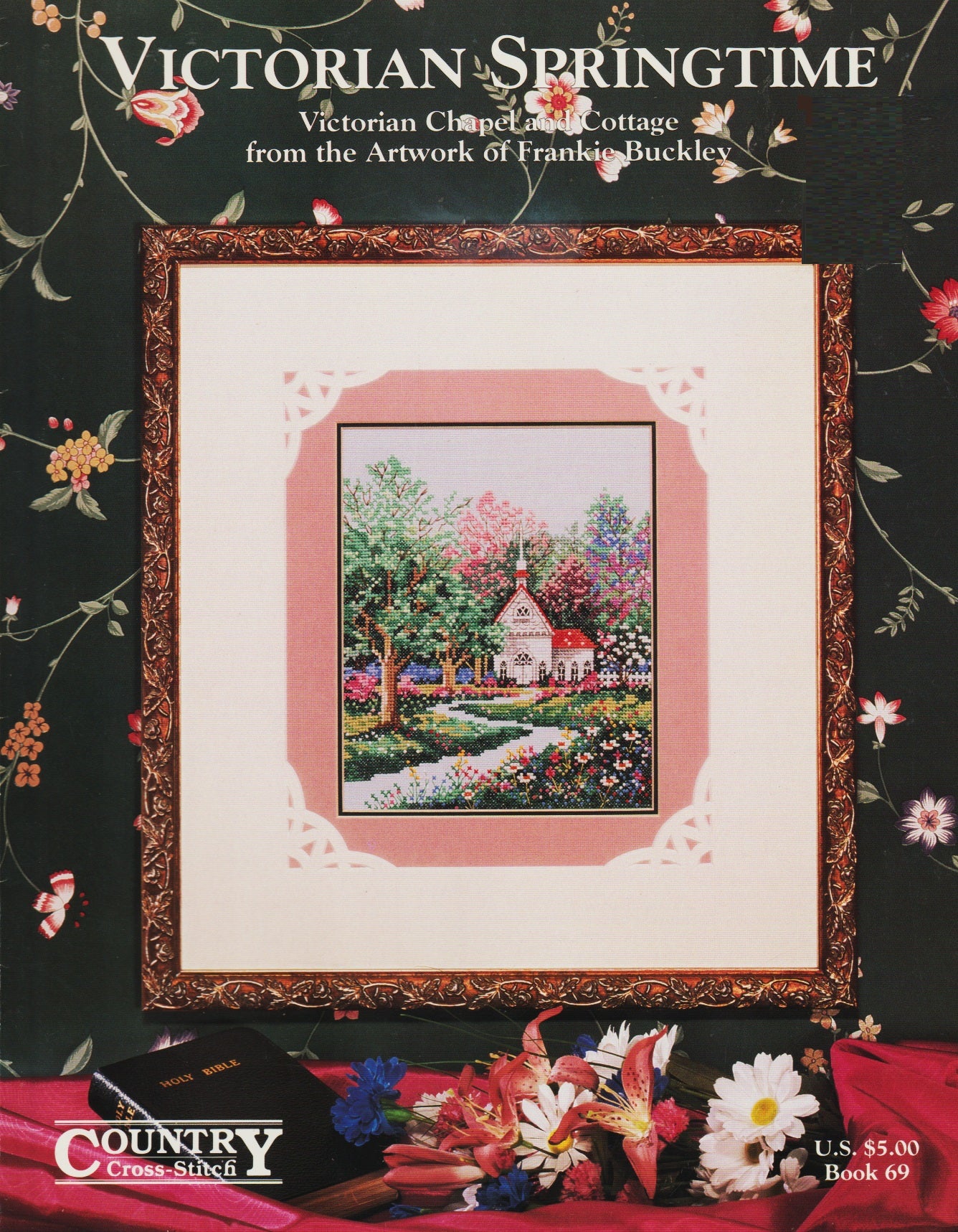Country Cross-Stitch Victorian Springtime 69 cross stitch pattern