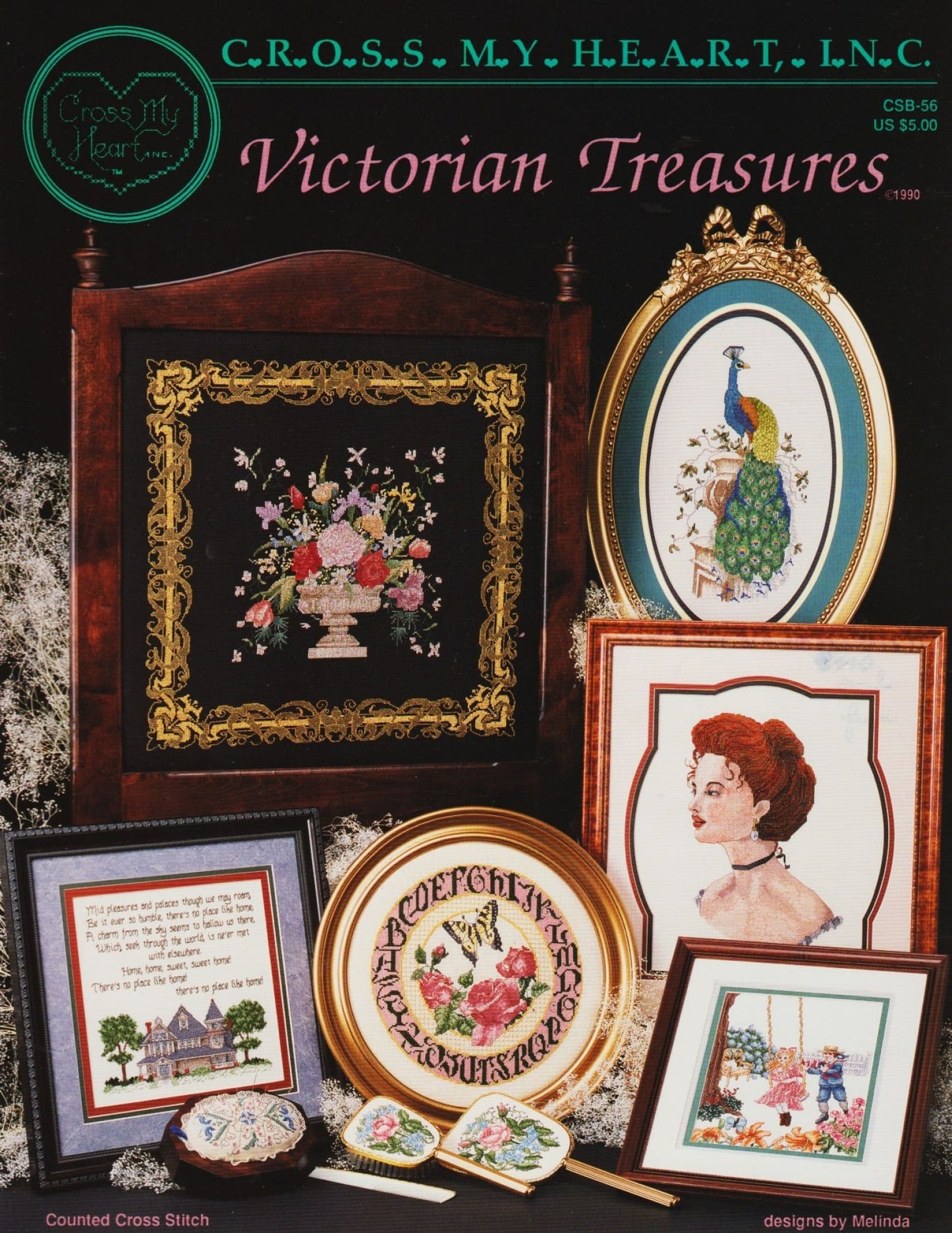 Cross My Heart Victorian Treasures CSB-56 cross stitch pattern