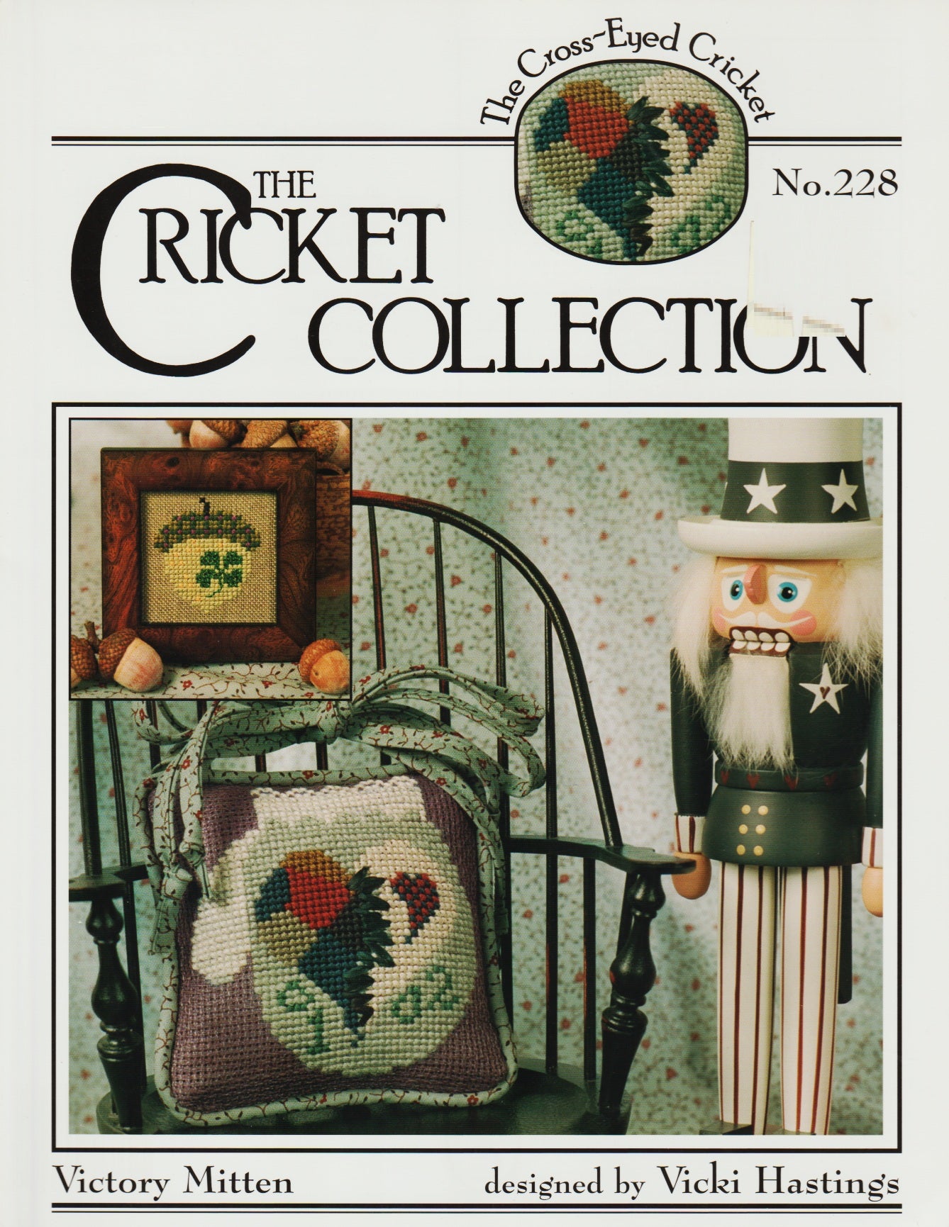 Cricket Collection Victory Mitten CC228 cross stitch pattern