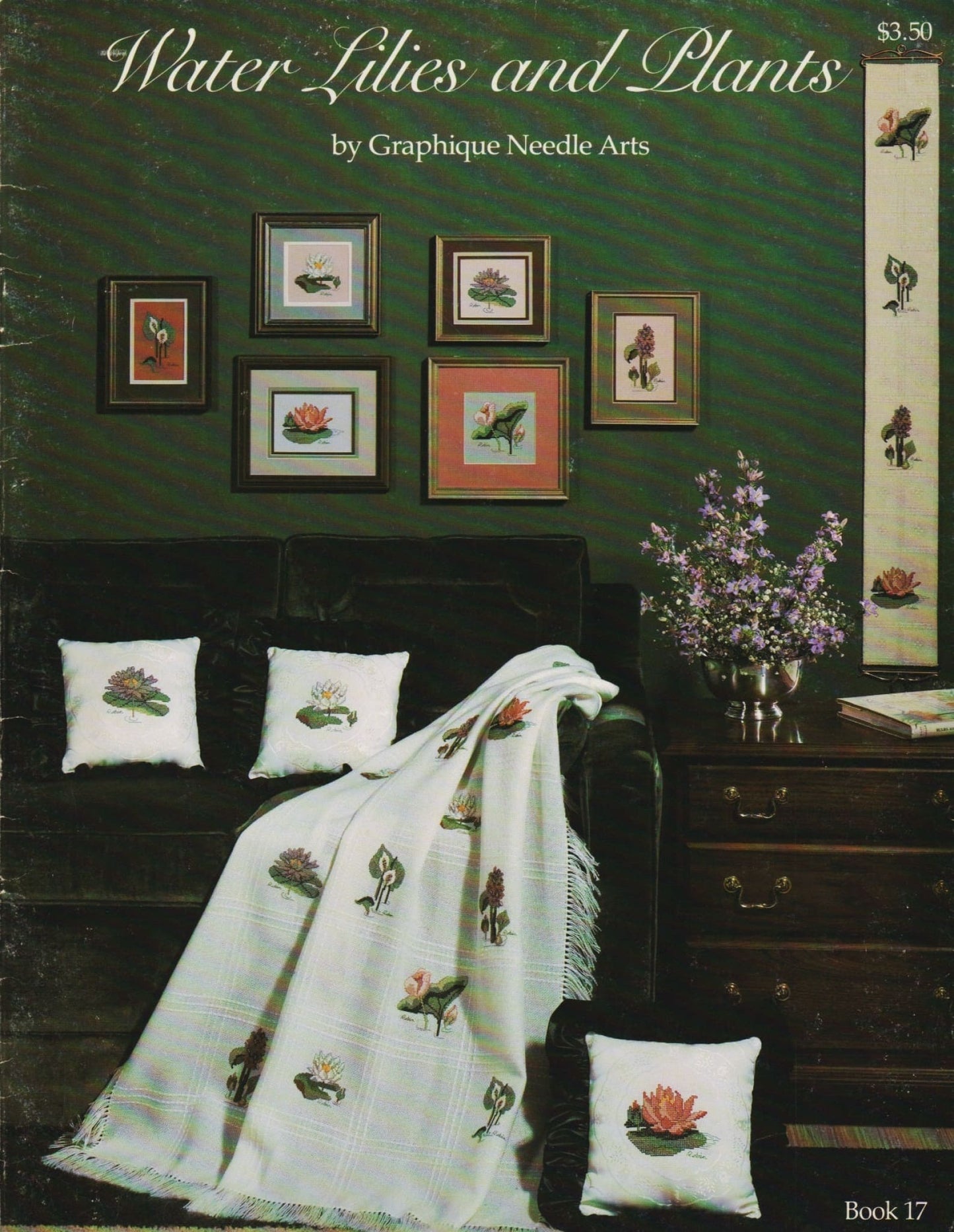 Graphique Needle Arts Water Lilies and Plants 17 cross stitch pattern