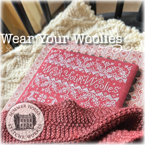 Summer House Wear Your Woolies christmas cross stitch pattern