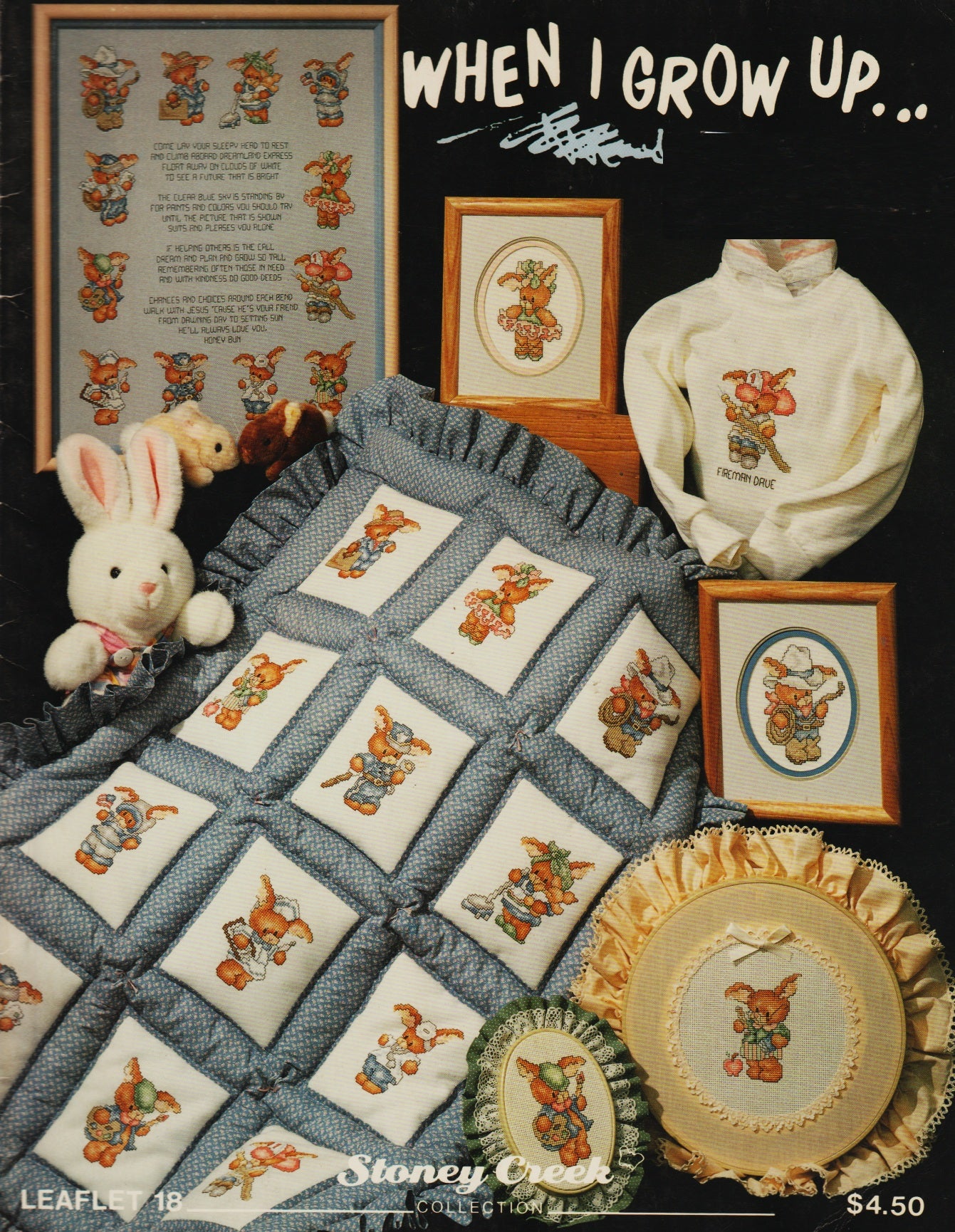 Stoney Creek When I Grow Up... LFT18 cross stitch pattern