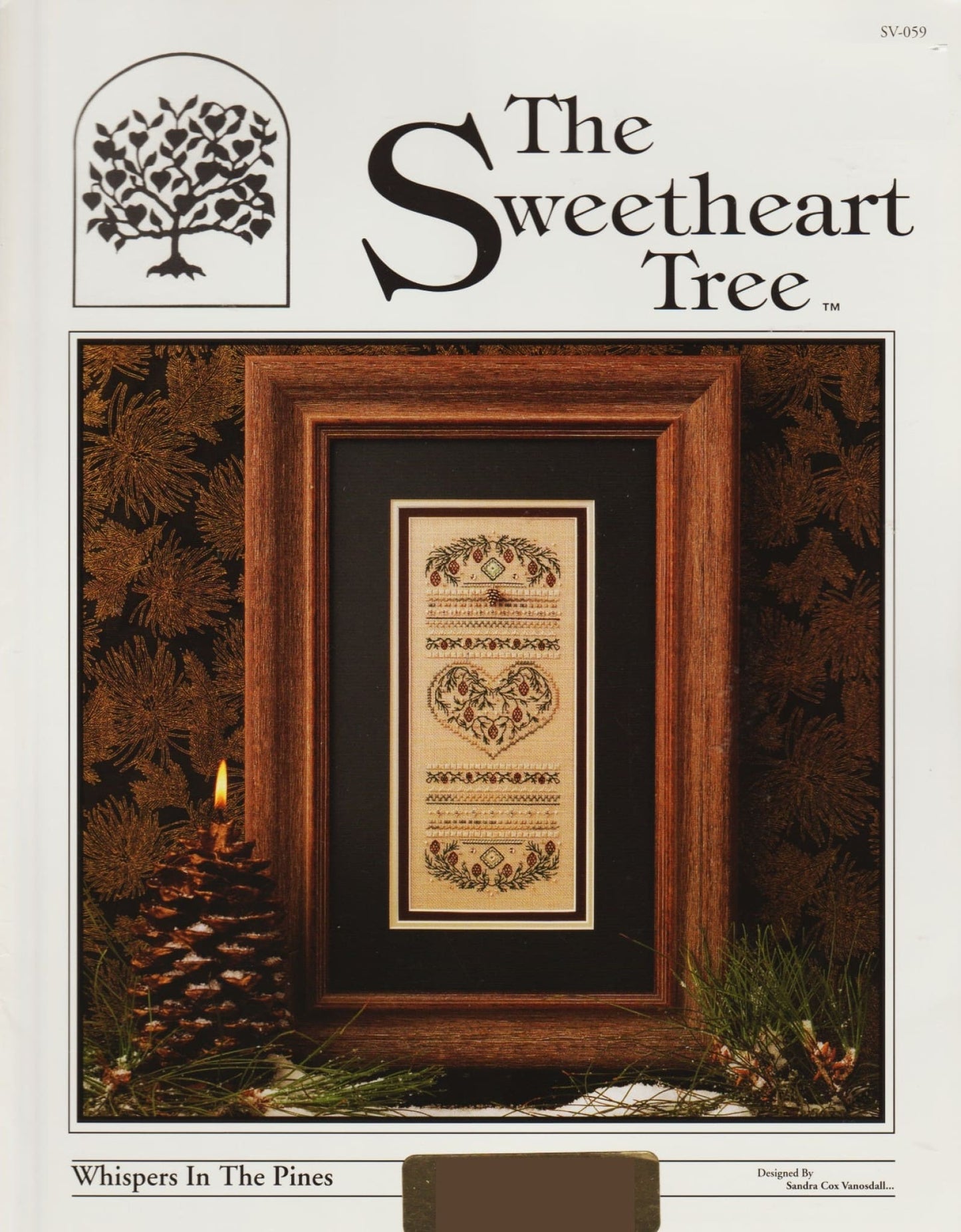 Sweetheart Tree Whispers In The Pines SV-059 cross stitch pattern