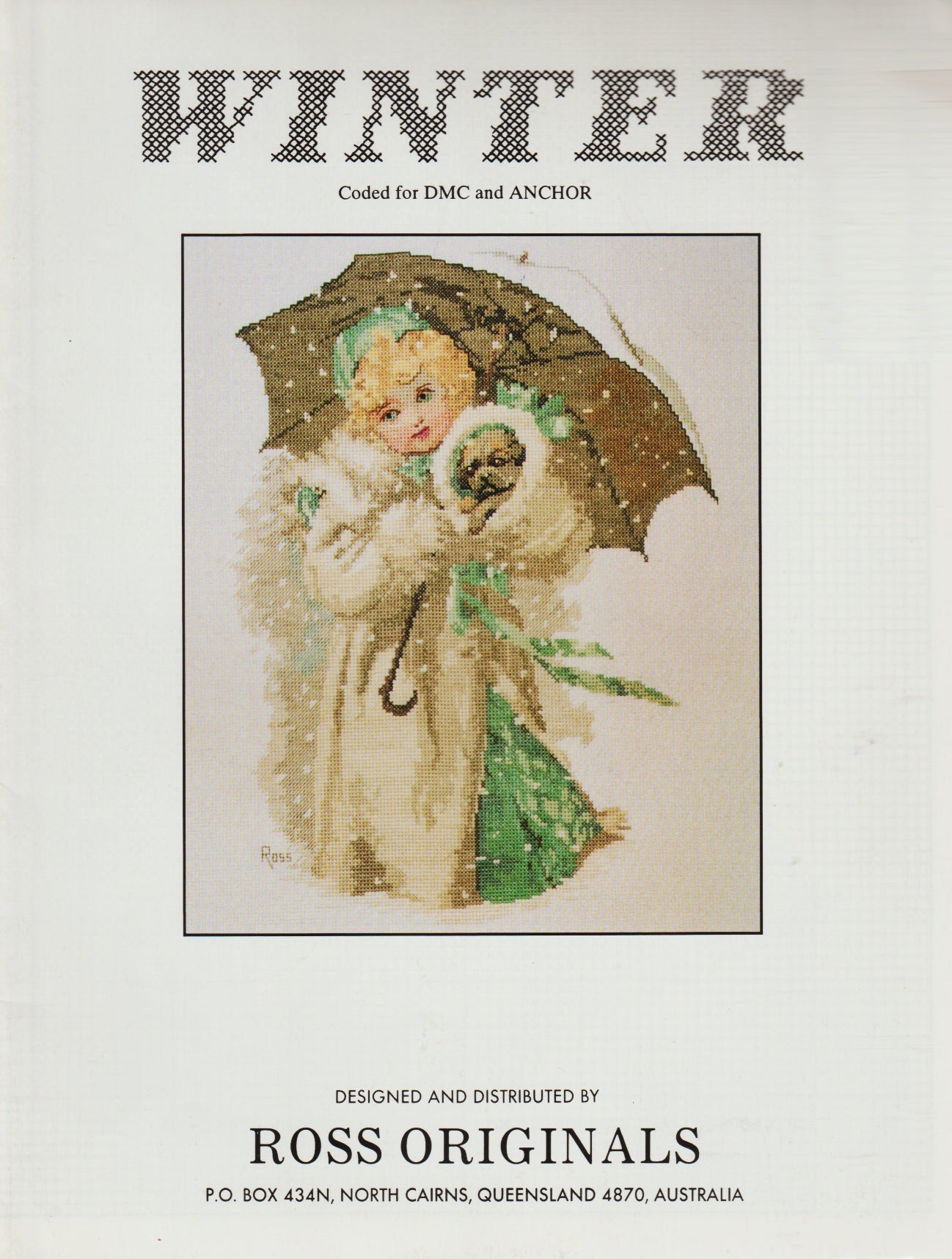 Ross Originals Winter cross stitch pattern