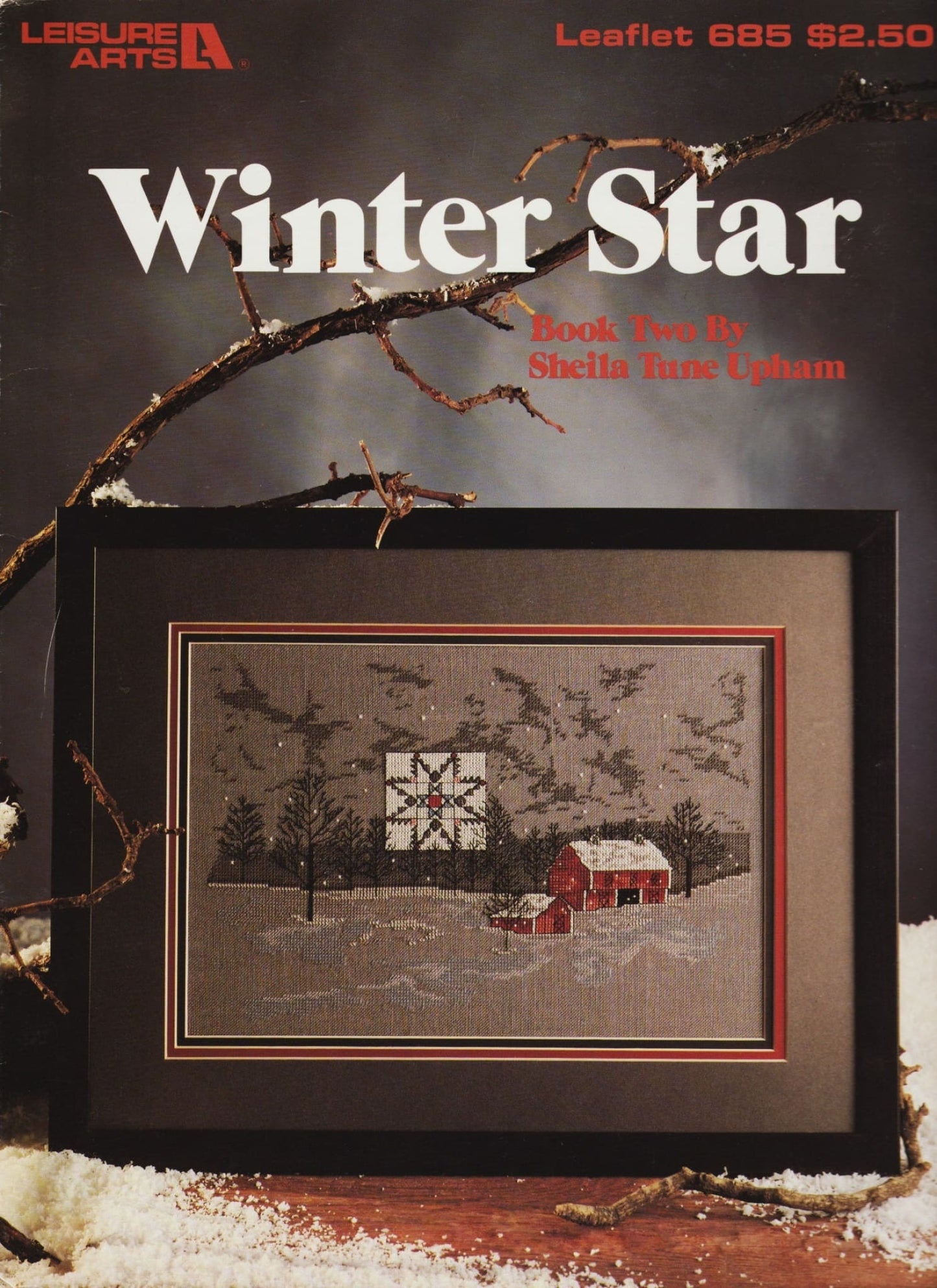Leisure Arts Winter Star 685 cross stitch pattern