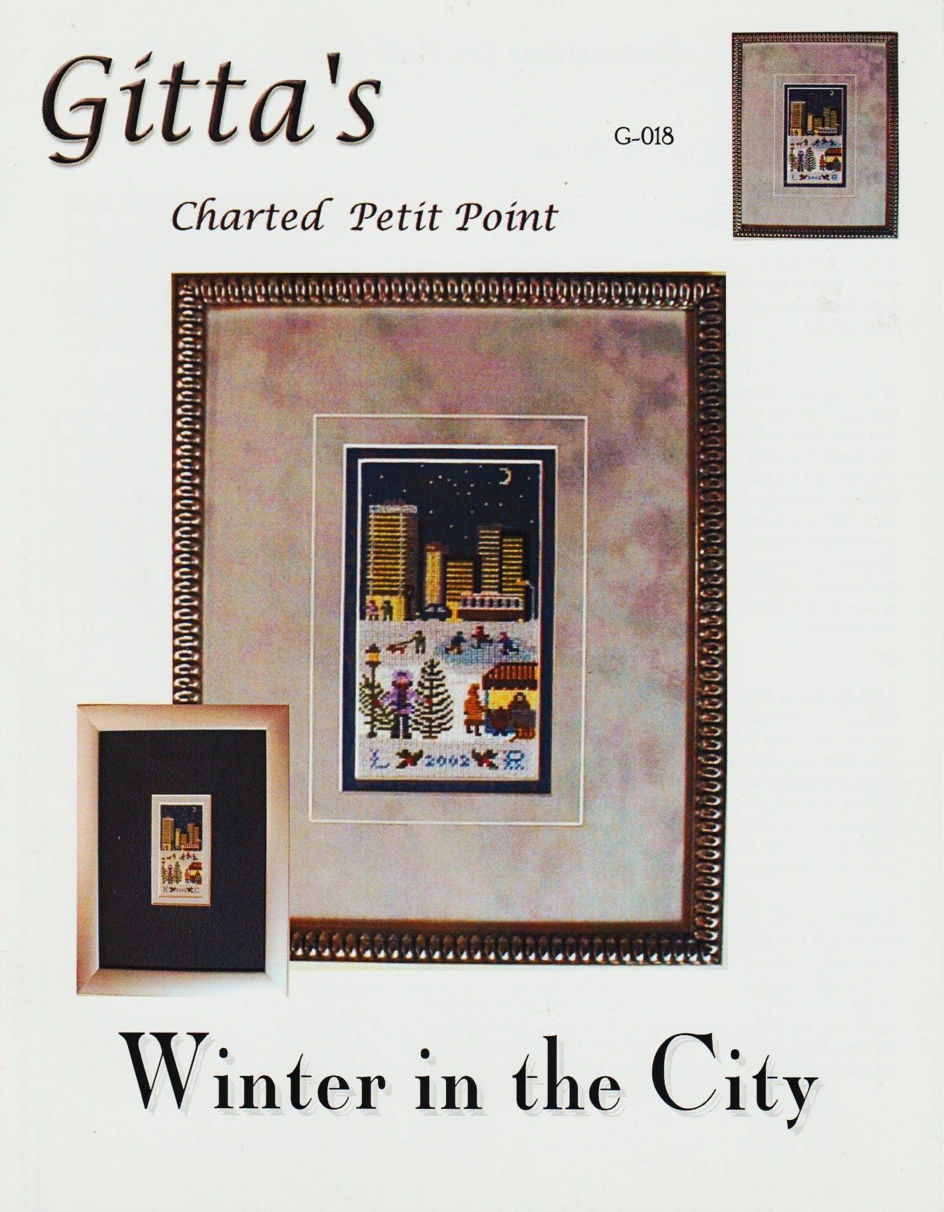 Gitta's Winter in the City G-019 cross stitch pattern