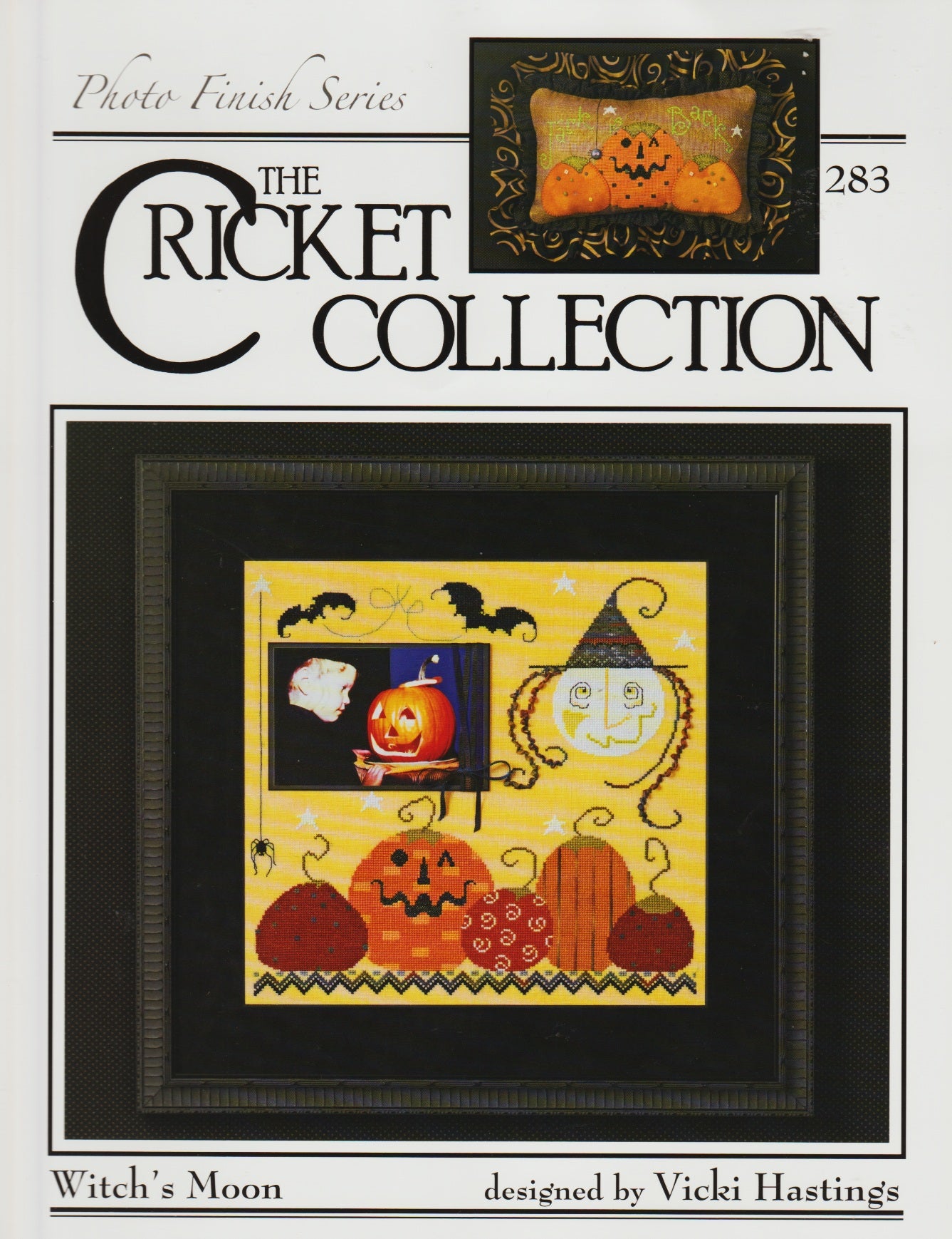 Cricket Collections Witch's Moon CC283 halloween cross stitch pattern