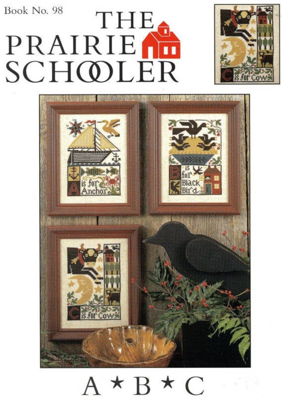 Prairie Schooler A*B*C PS98 cross stitch pattern