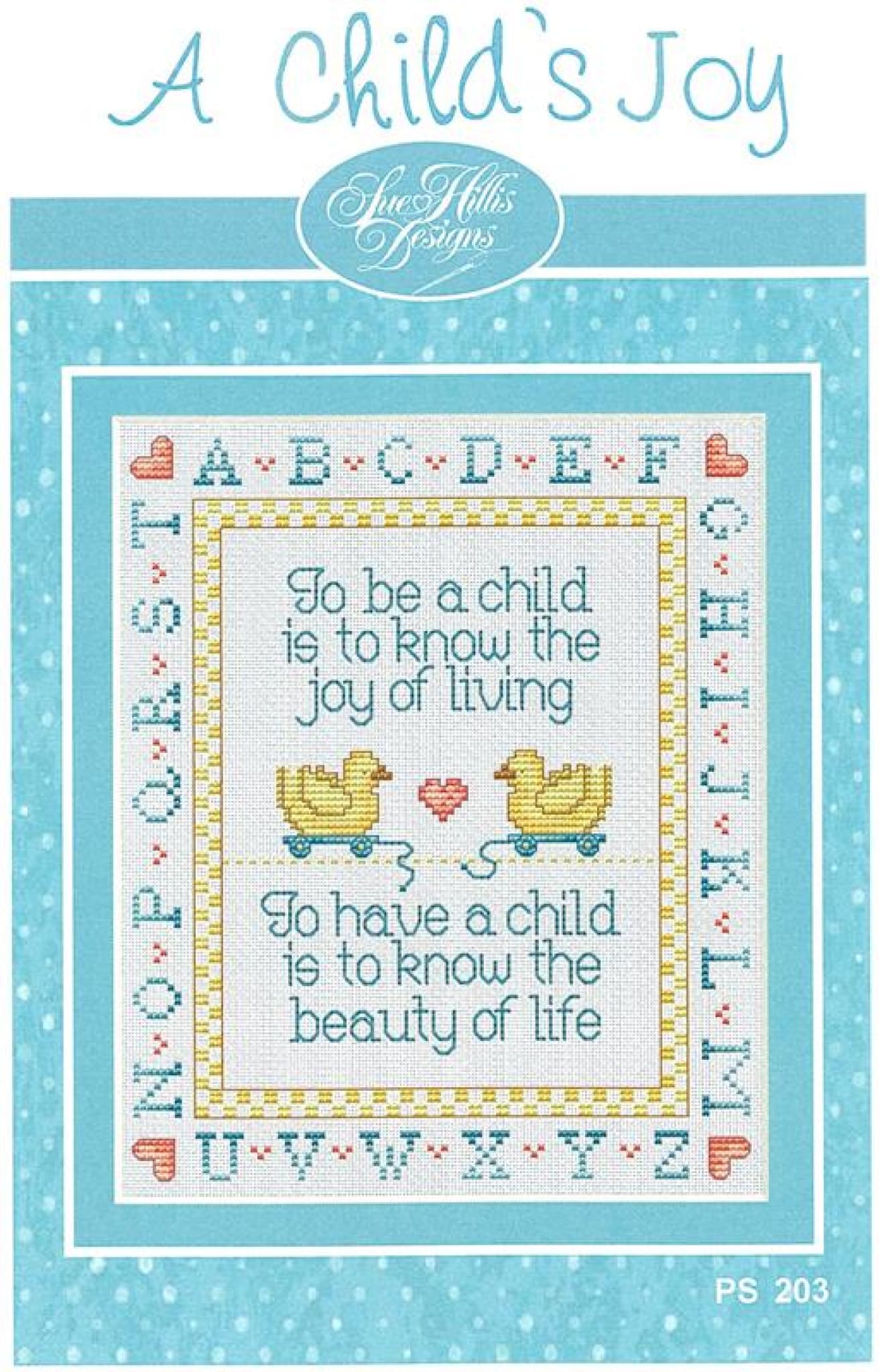 Sue Hillis A Child's Joy PS203 cross stitch pattern