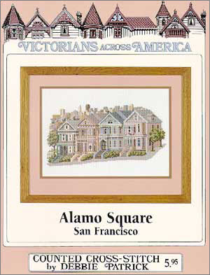 Debbie Patrick Alamo Square cross stitch pattern