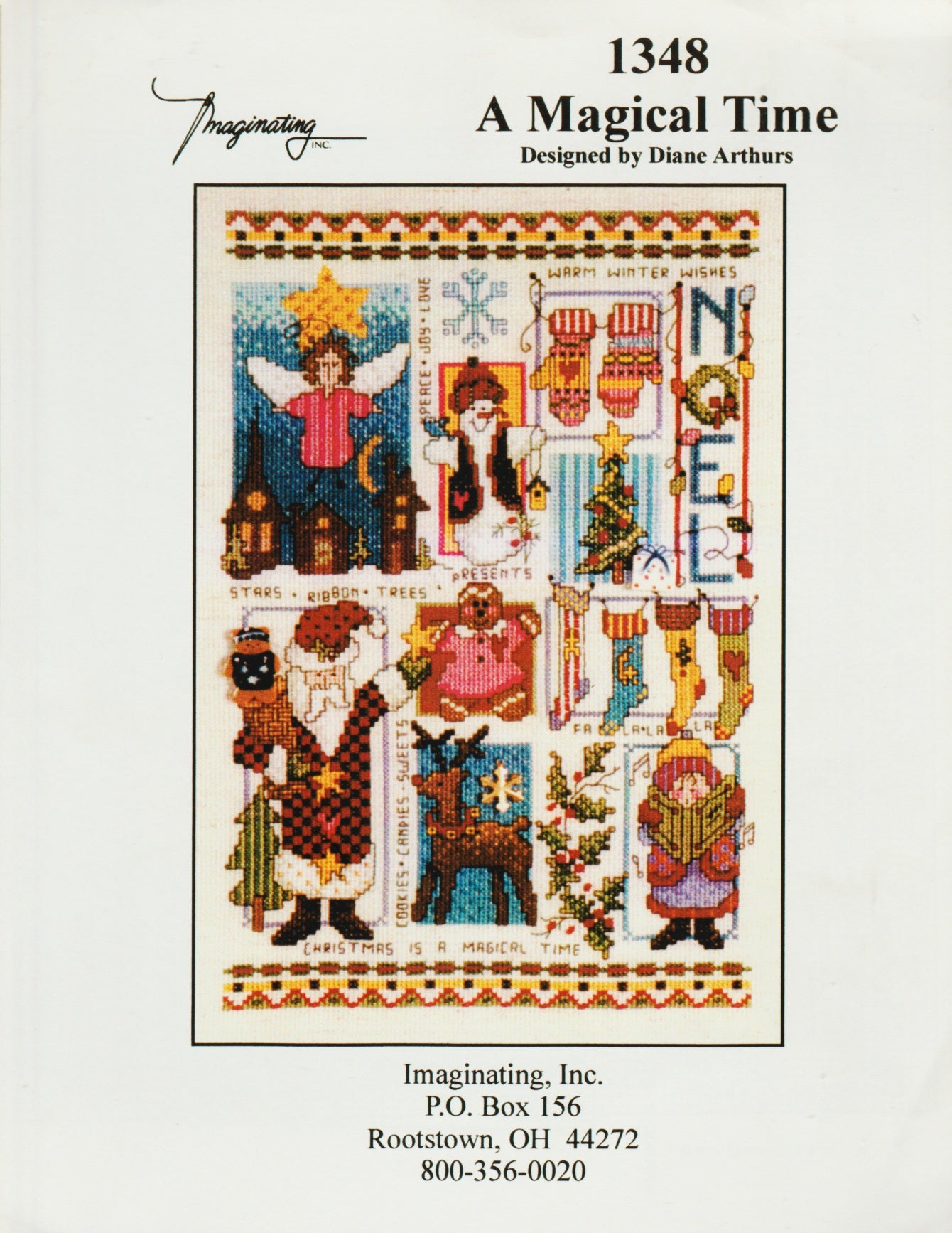 Imaginating A Magical Time 1348 cross stitch pattern