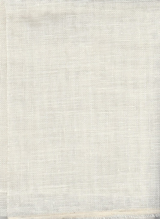Zweigart Pearl 32ct 18x27 Ant. White Fabric