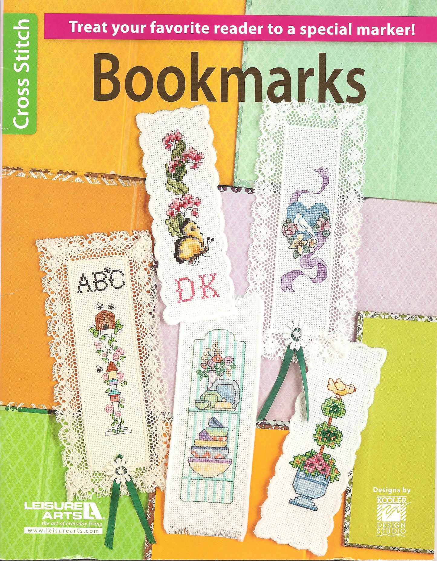 Leisure Arts Bookmarks 6278 cross stitch pattern