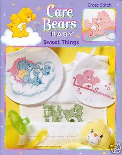 Leisure Arts Care Bears Baby Sweet Things 3566 cross stitch pattern