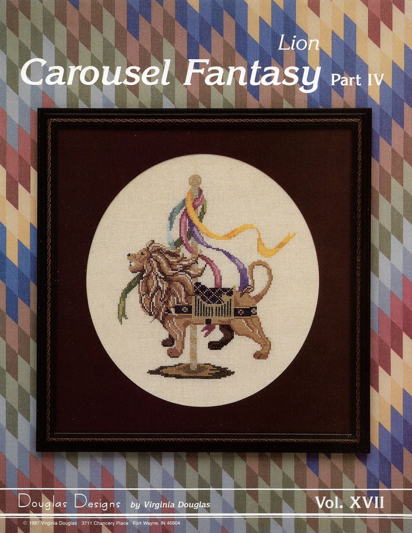 Douglas Designs Carousel Fantasy IV DD17 cross stitch pattern