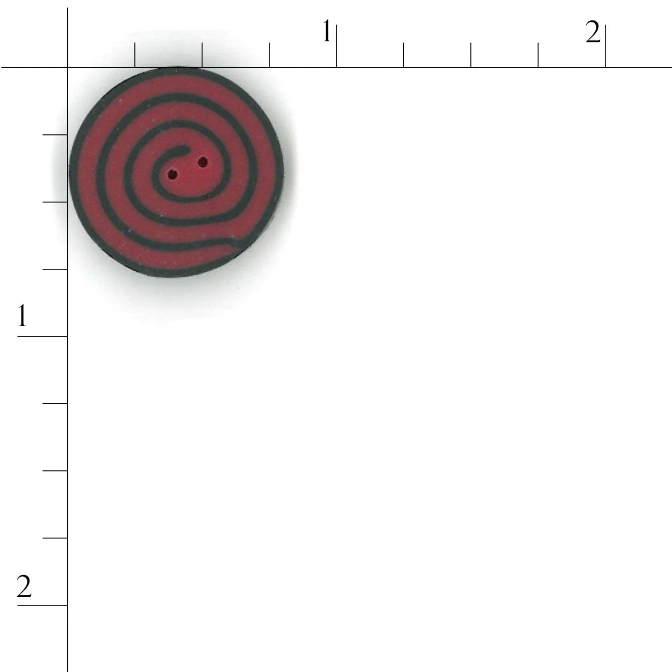 Strawberry & Black Swirl CB1020 Buttons