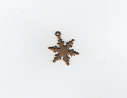 Snowflake charm