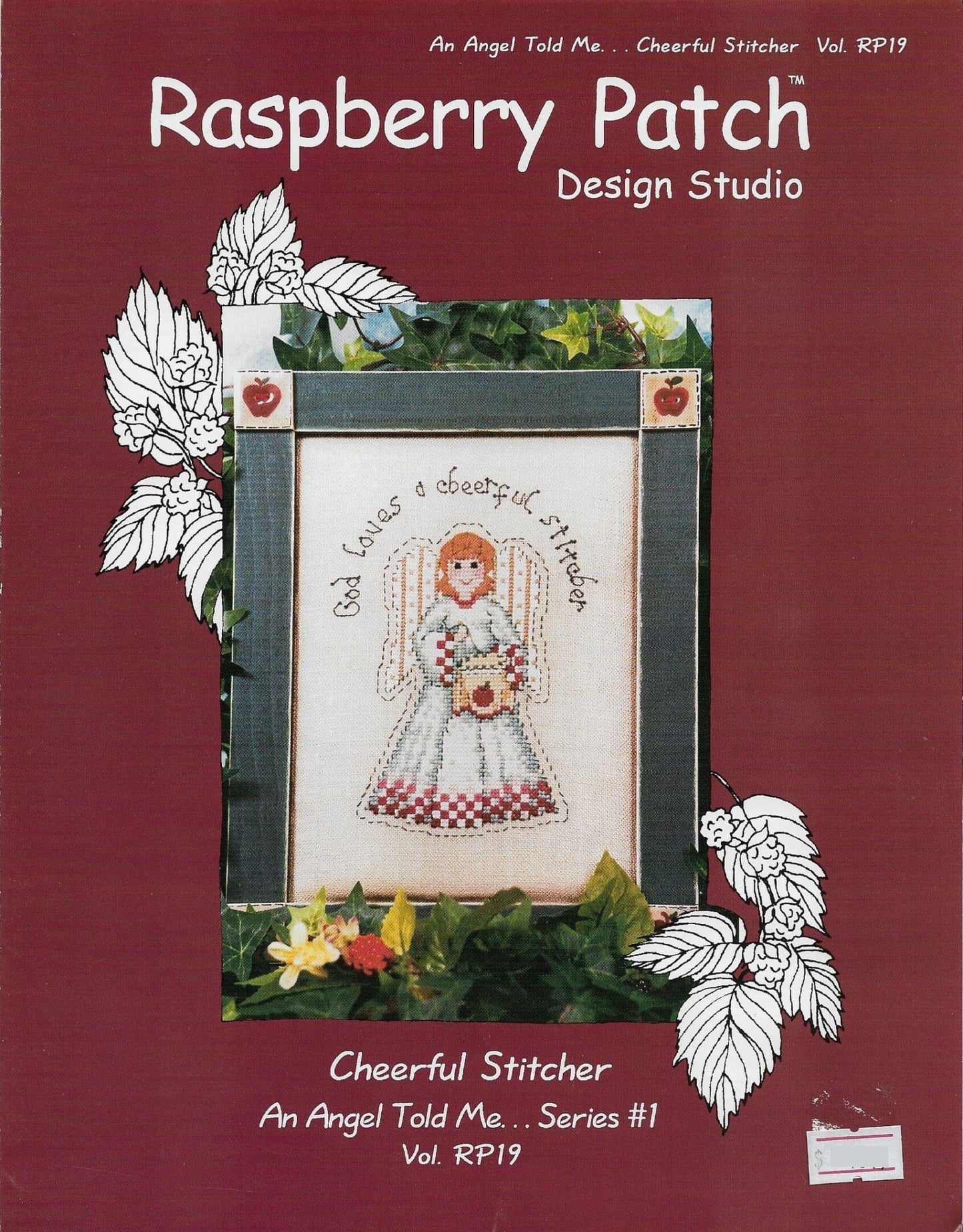 Douglas Designs Rapberry Patch Cheerful Stitcher RP19 cross stitch pattern