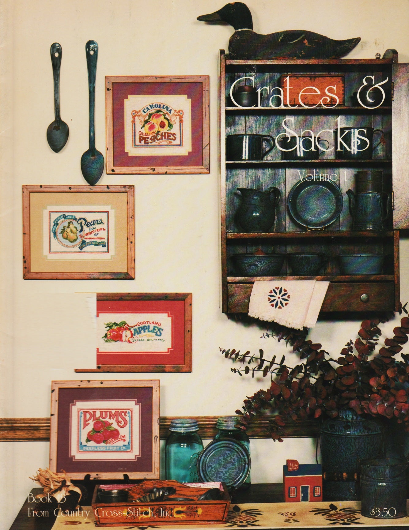 Country Cross Stitch Crats & Sacks 1 cross stitch pattern