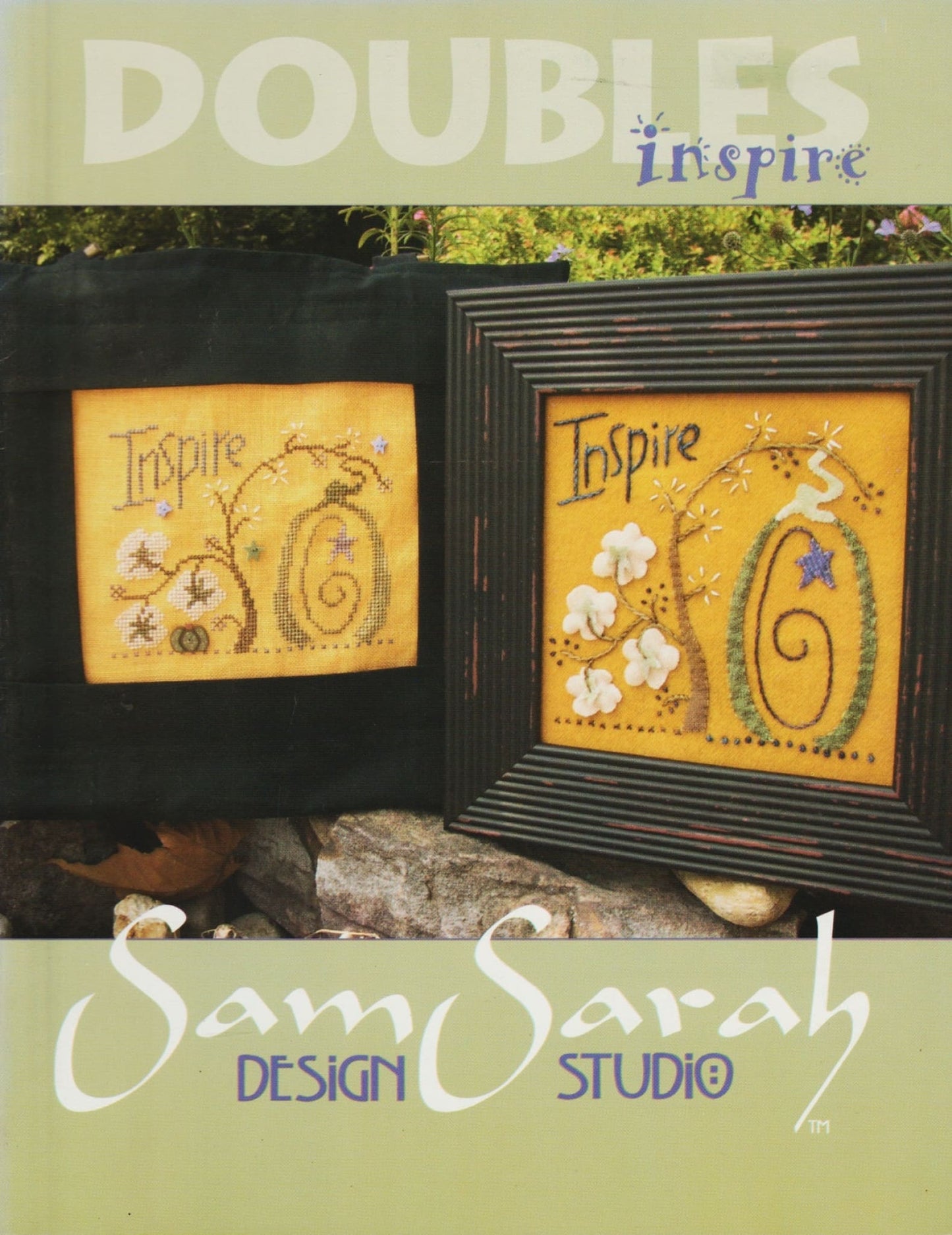 Sam Sarah Doubles Inspire cross stitch pattern
