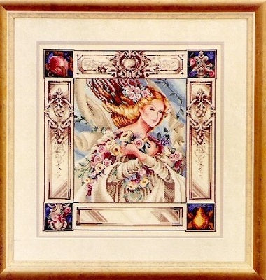 Mirabilia Elizabeth and the Lavender Sky MD10 cross stitch pattern