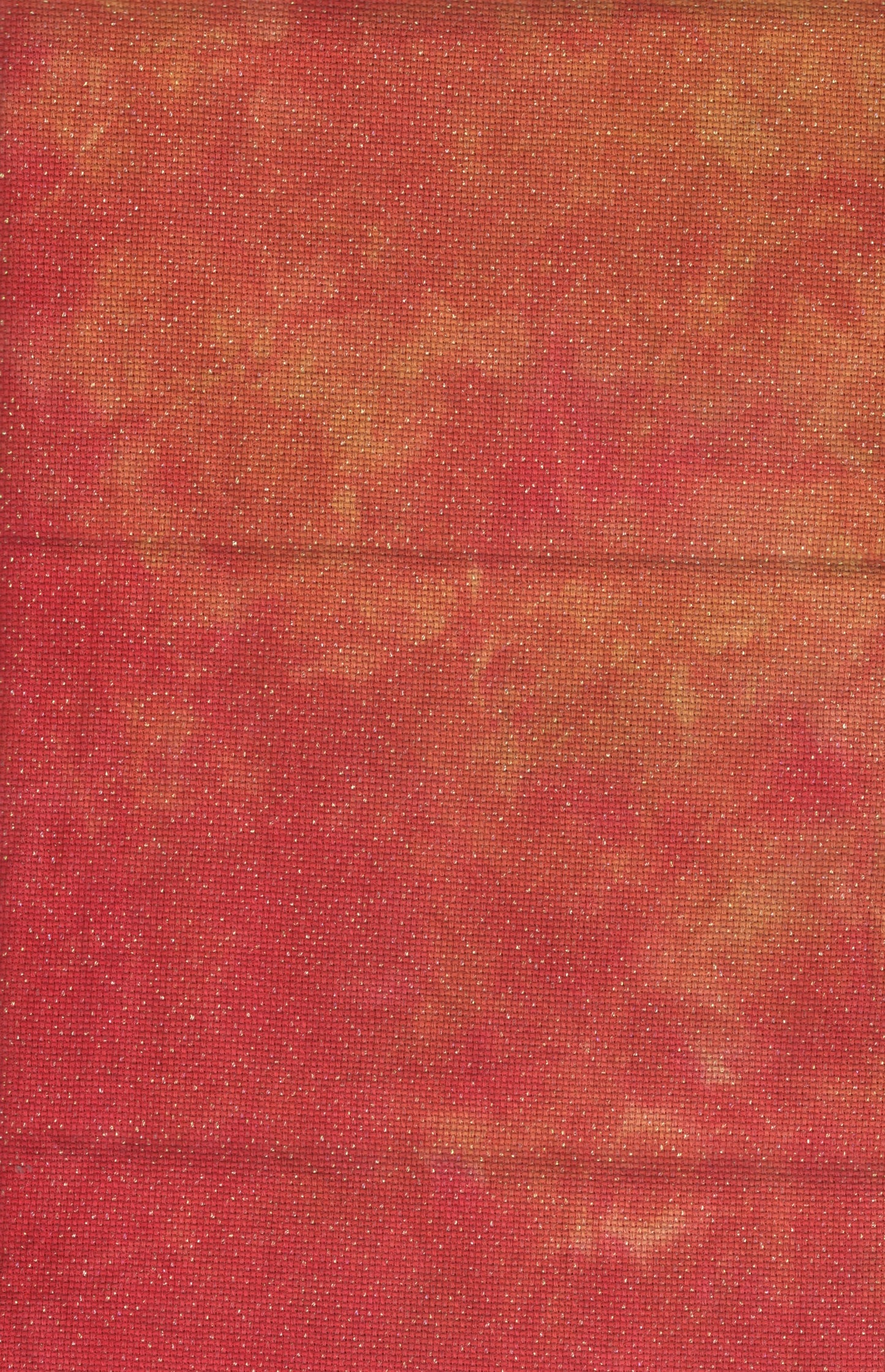Aida 18ct 18x29 Fall Foliage Opalescent Hand-Dyed cross stitch fabric