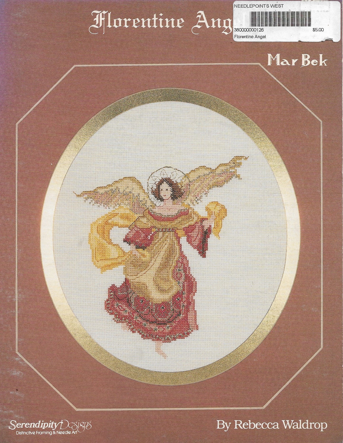 Serendipity Designs Florentine Angel cross stitch pattern