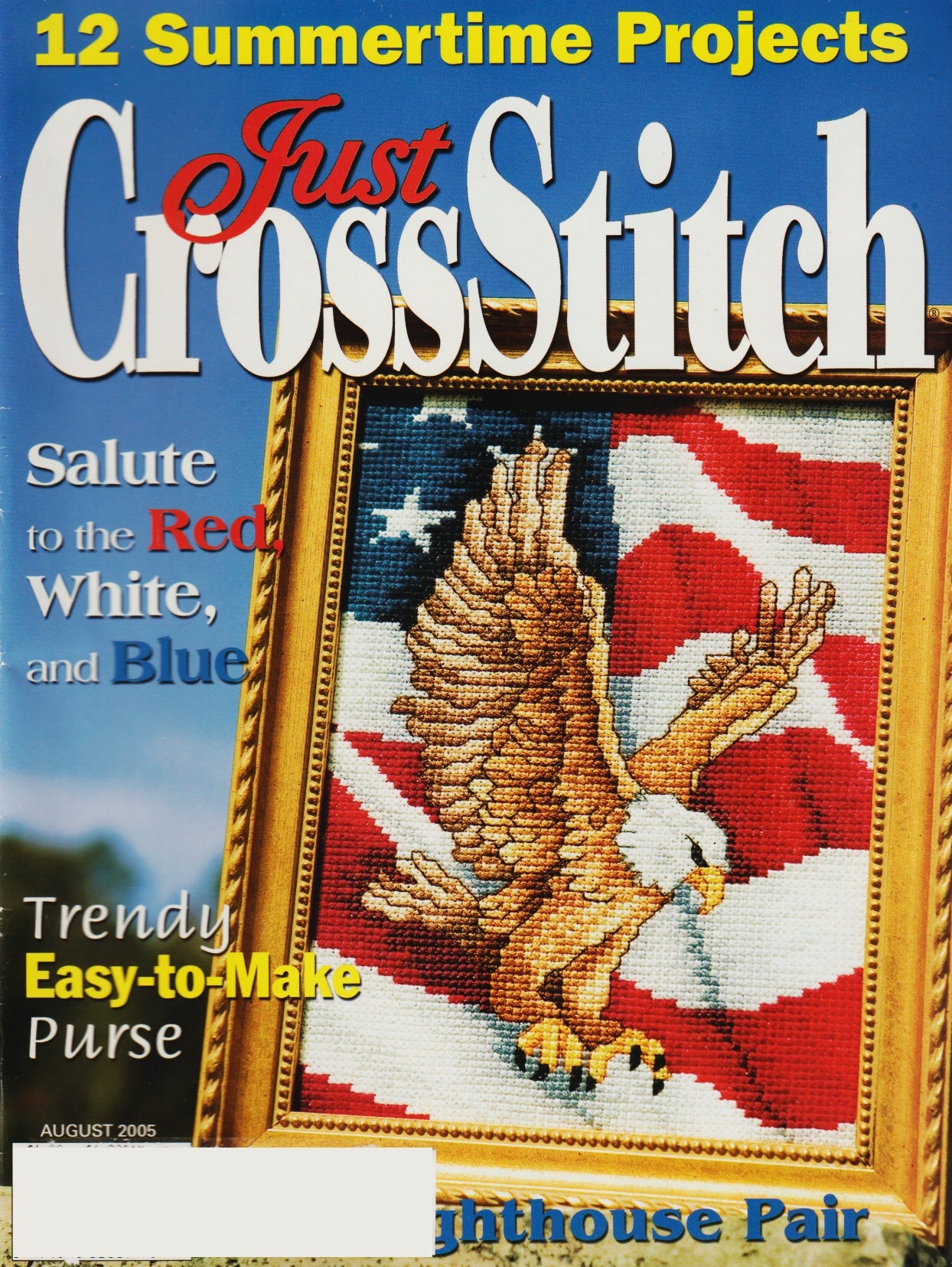 Just CrossStitch August 2005 cross stitch magazine