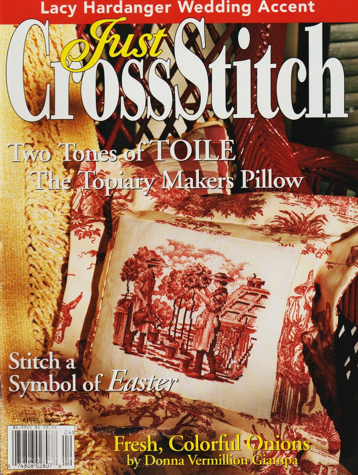 Just CrossStitch October 2003 cross stitch magazine