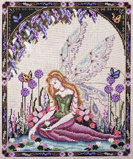 Black Swan Lily Pond Dreams BS-32 cross stitch pattern